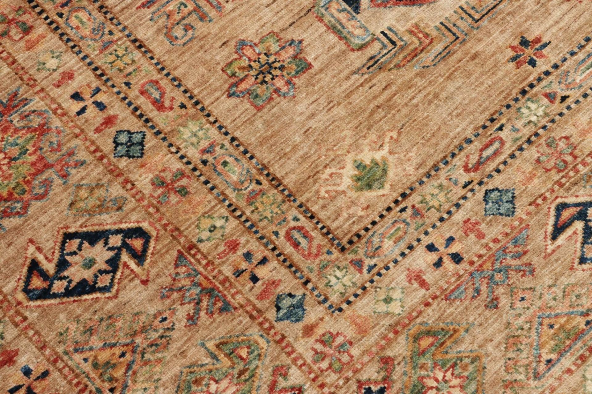 Handgeknüpfter Kazak Orientteppich, 254 × 307 cm, Wolle