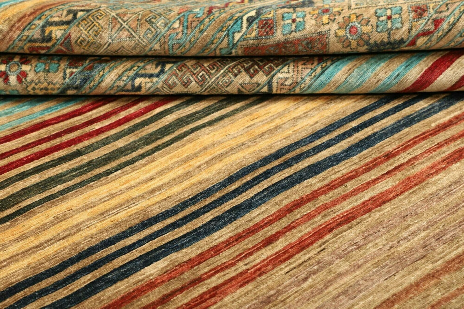 Handgeknüpfter Samarkand Orientteppich, 252 × 306 cm, Wolle