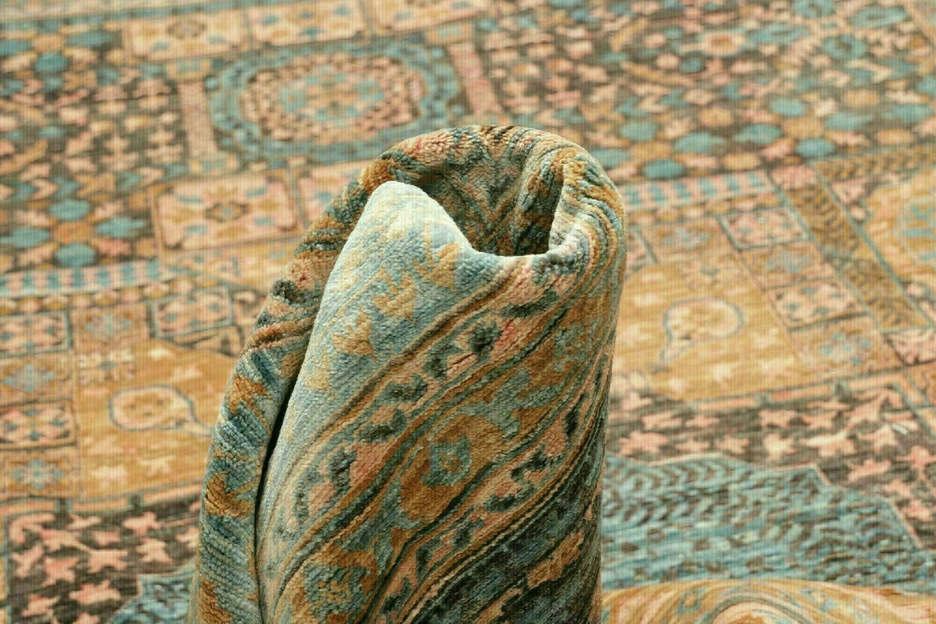 Handgeknüpfter Mamluk Orientteppich 279 × 356 cm