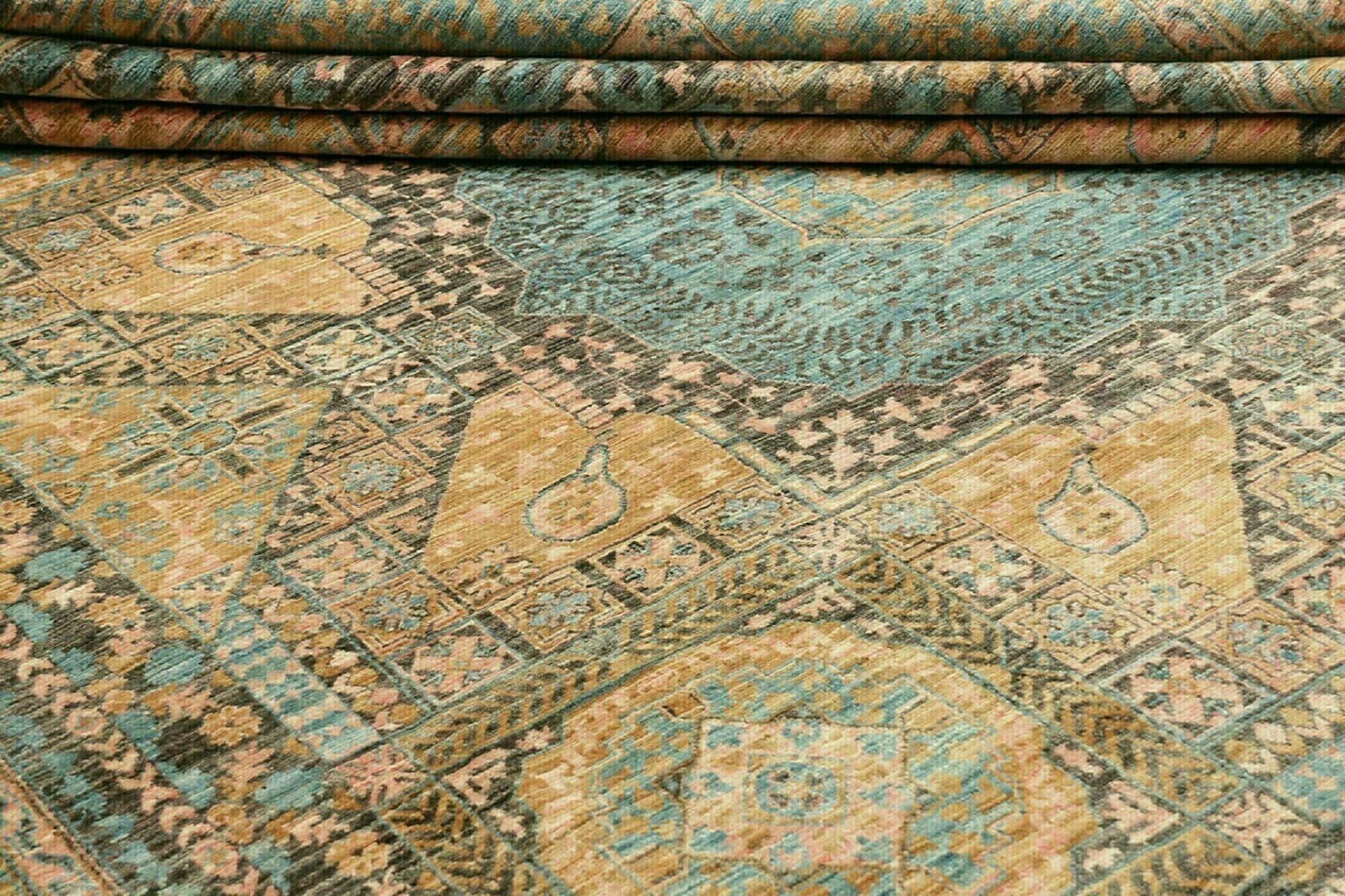 Handgeknüpfter Mamluk Orientteppich 279 × 356 cm