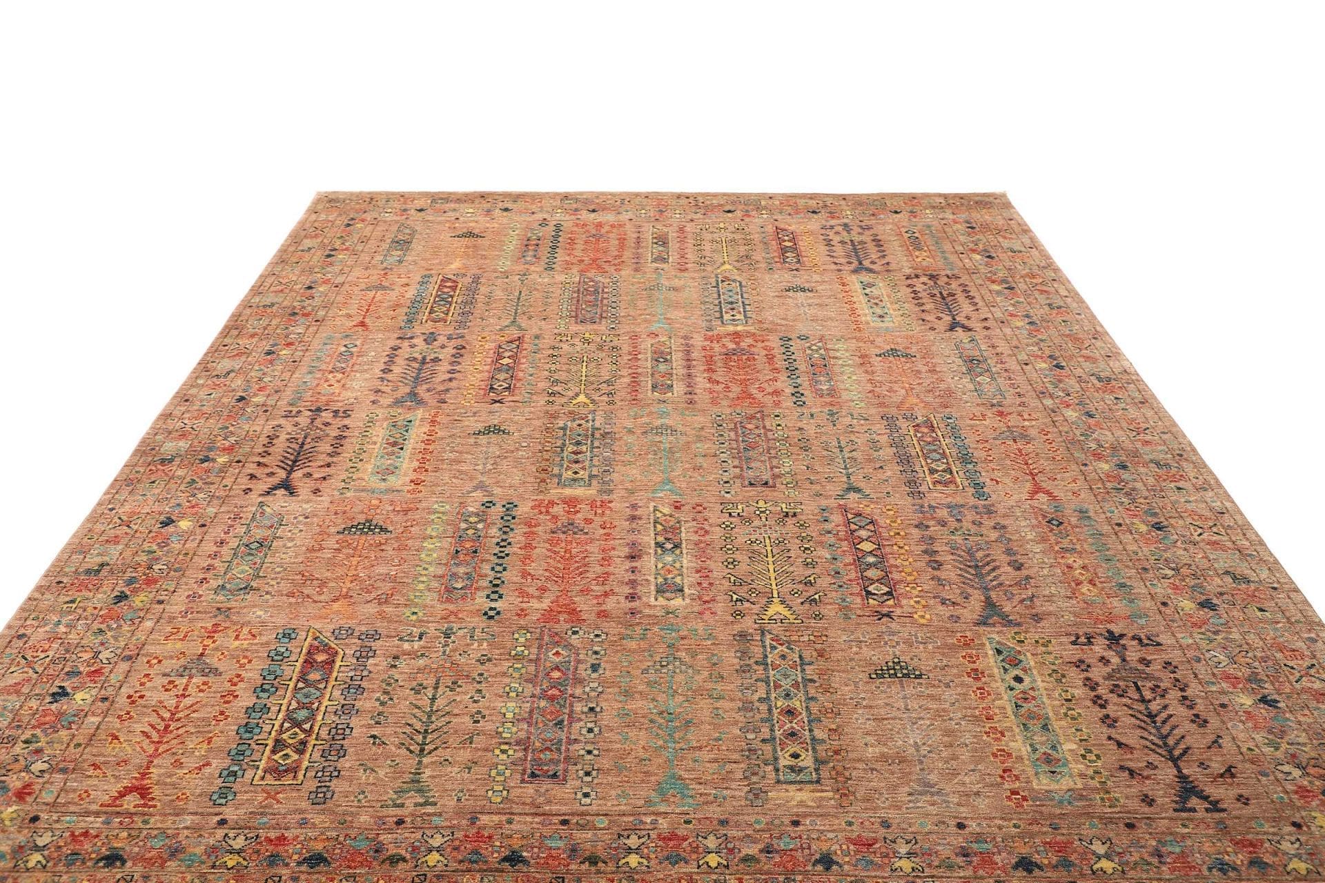 Handgeknüpfter Samarkand Orientteppich, 248 × 298 cm, Wolle