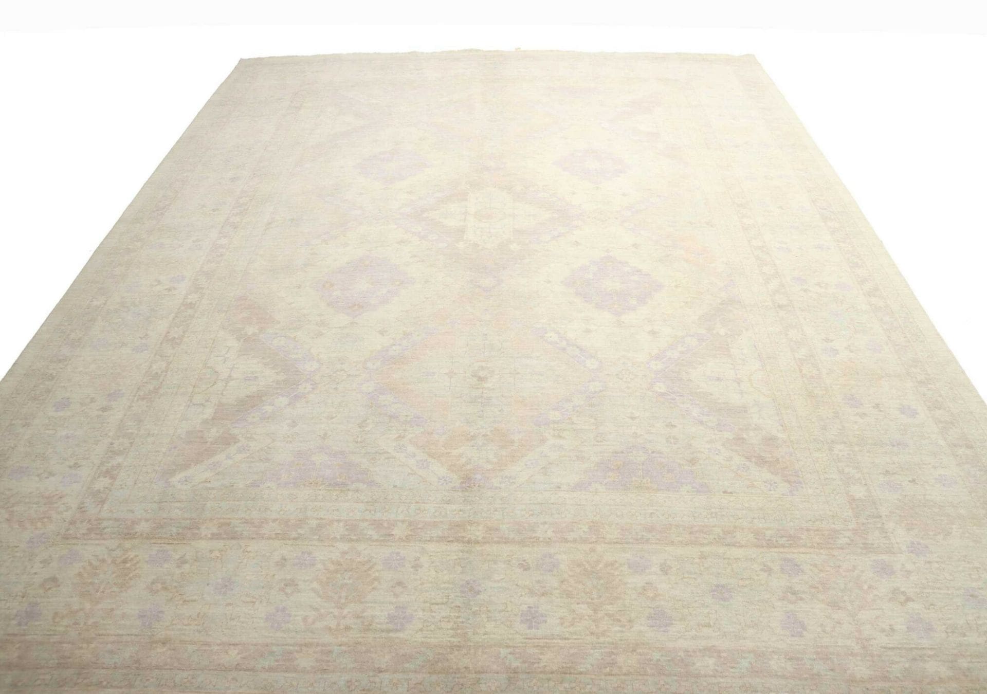 Farahan Ziegler Orientteppich 278 × 372 cm aus Wolle, handgeknüpft