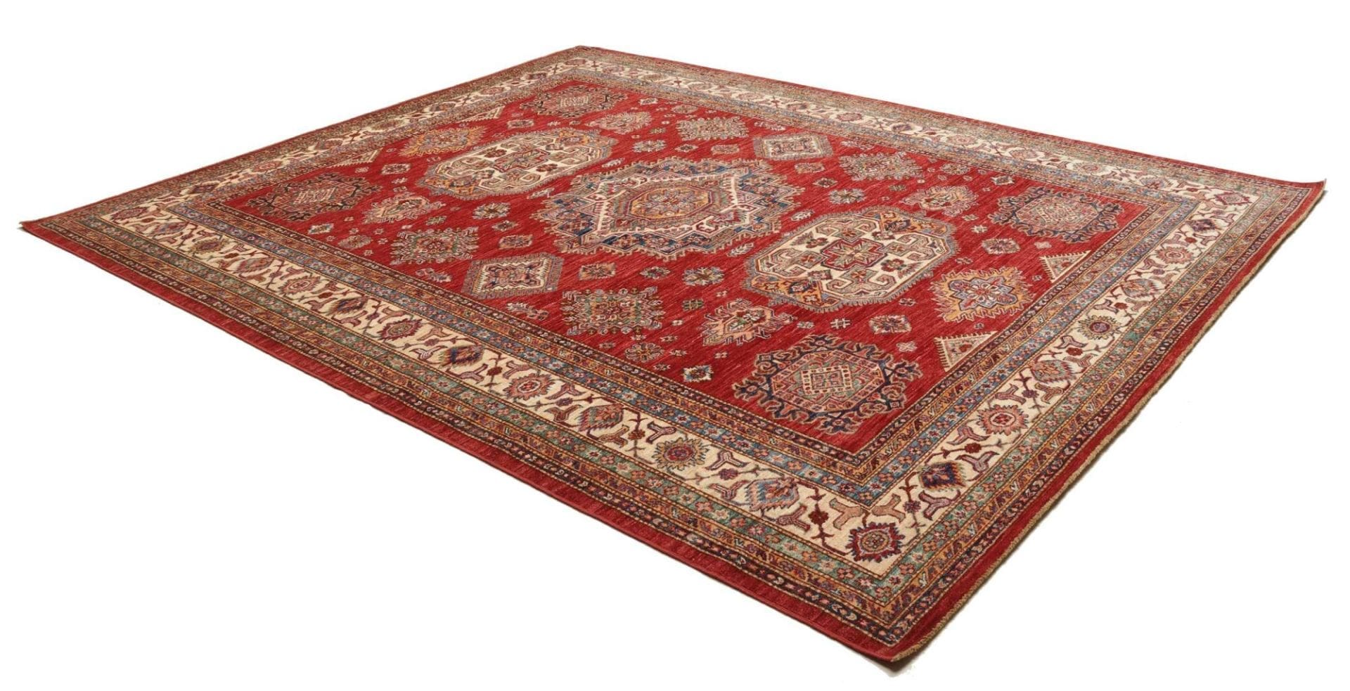 Kazak Orientteppich aus Pakistan, 260 × 316 cm