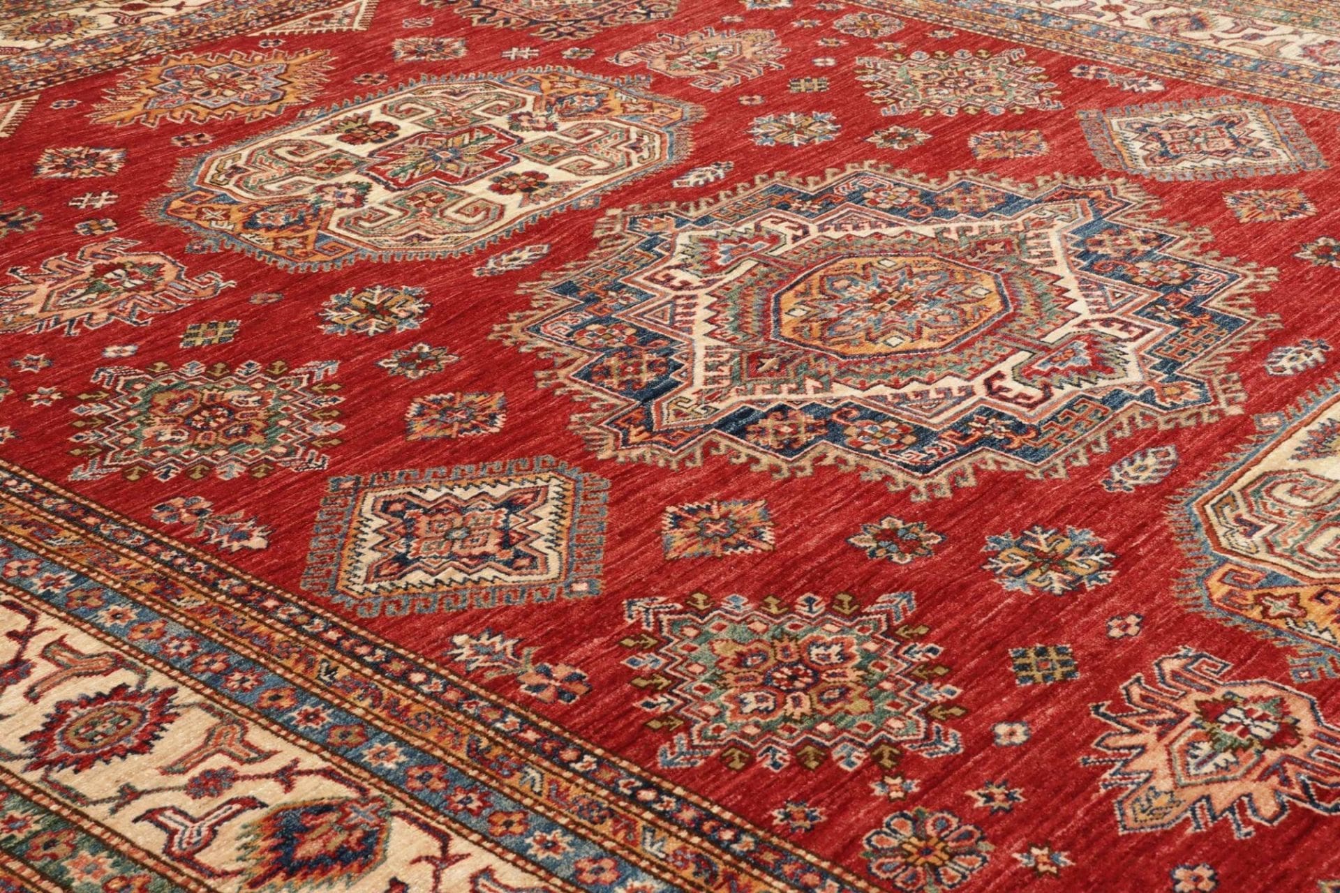 Kazak Orientteppich aus Pakistan, 260 × 316 cm
