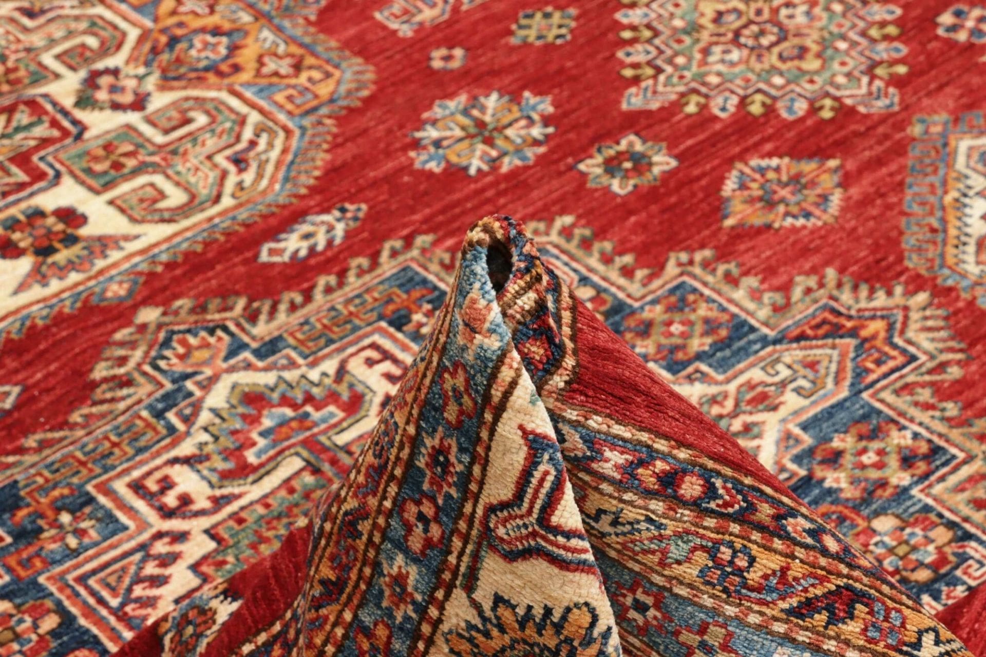 Kazak Orientteppich aus Pakistan, 260 × 316 cm