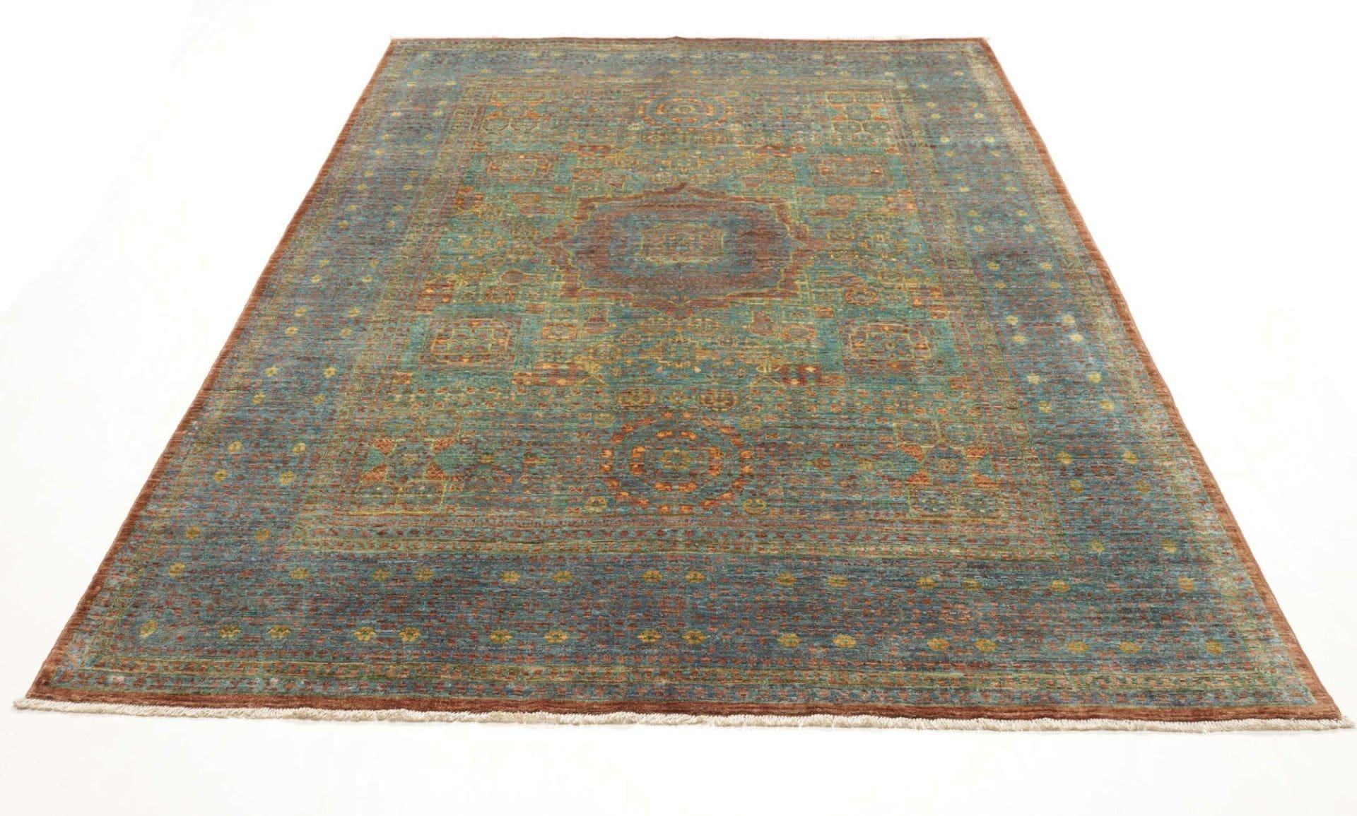 mamluk-orientteppich-179-x-251cm-aus-schurwolle-handgeknupft-3 Handgeknüpfter Mamluk Orientteppich 179 × 251 cm