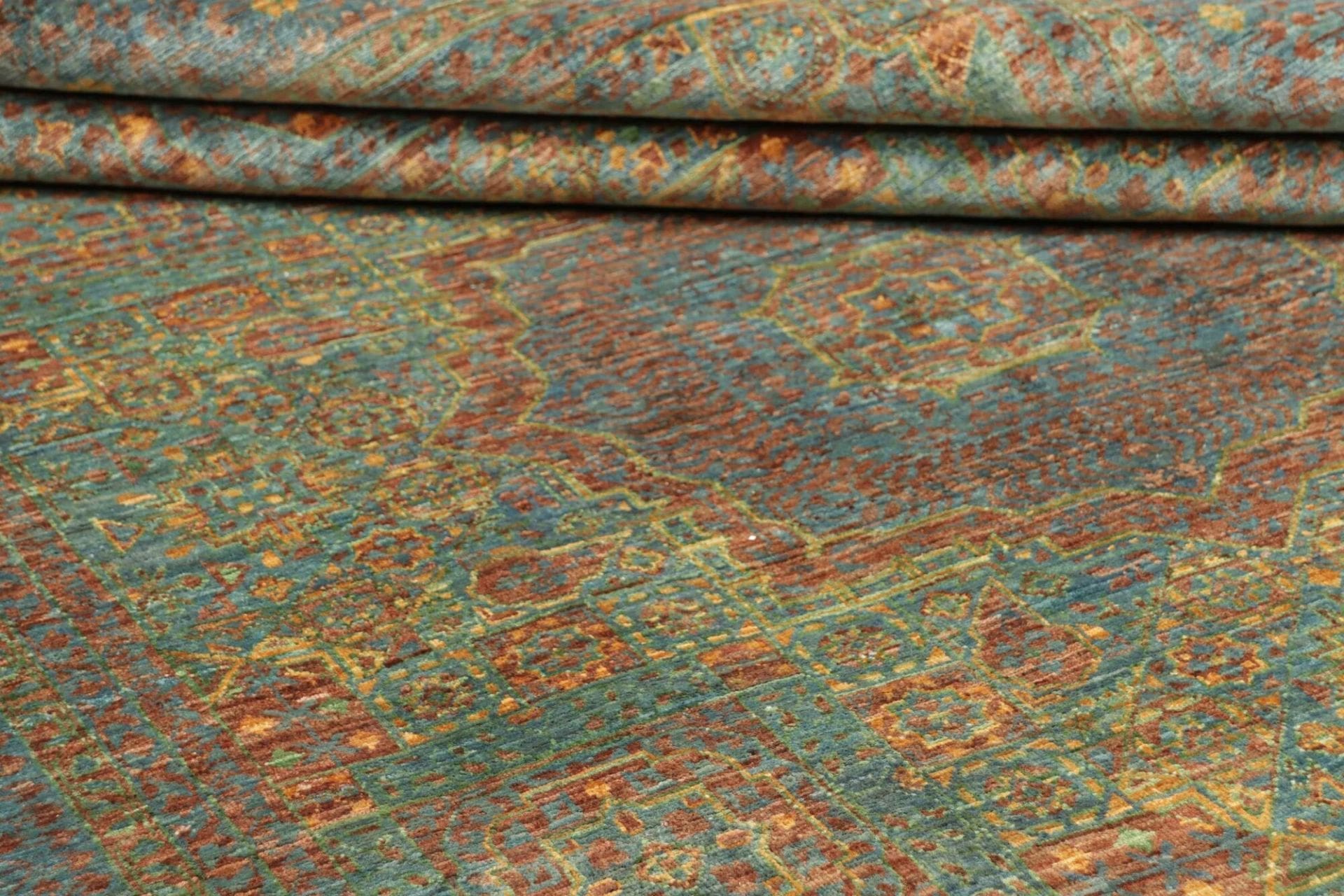 mamluk-orientteppich-179-x-251cm-aus-schurwolle-handgeknupft-9 Handgeknüpfter Mamluk Orientteppich 179 × 251 cm