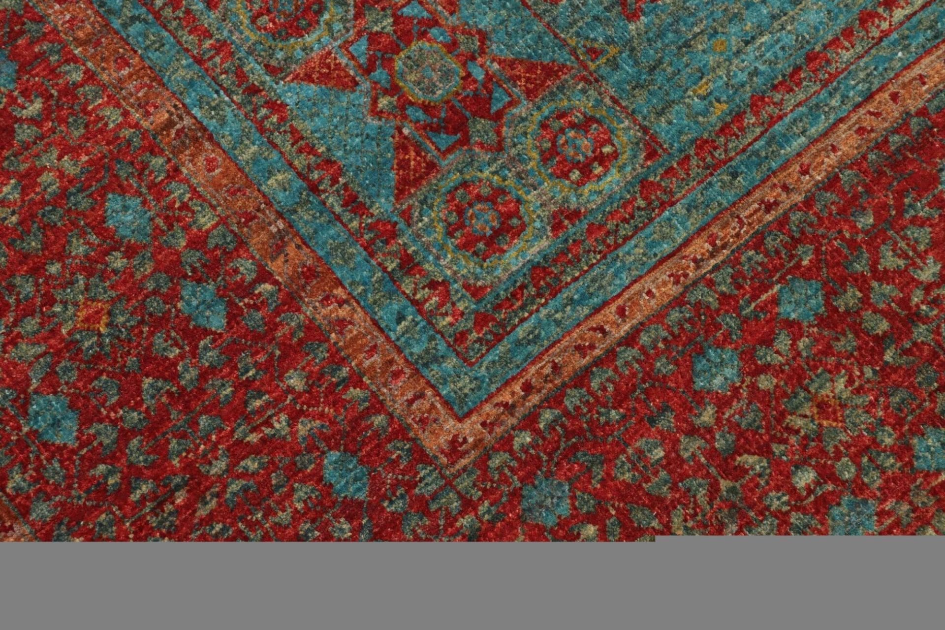 Mamluk Orientteppich 180 × 235 cm aus Wolle, handgeknüpft
