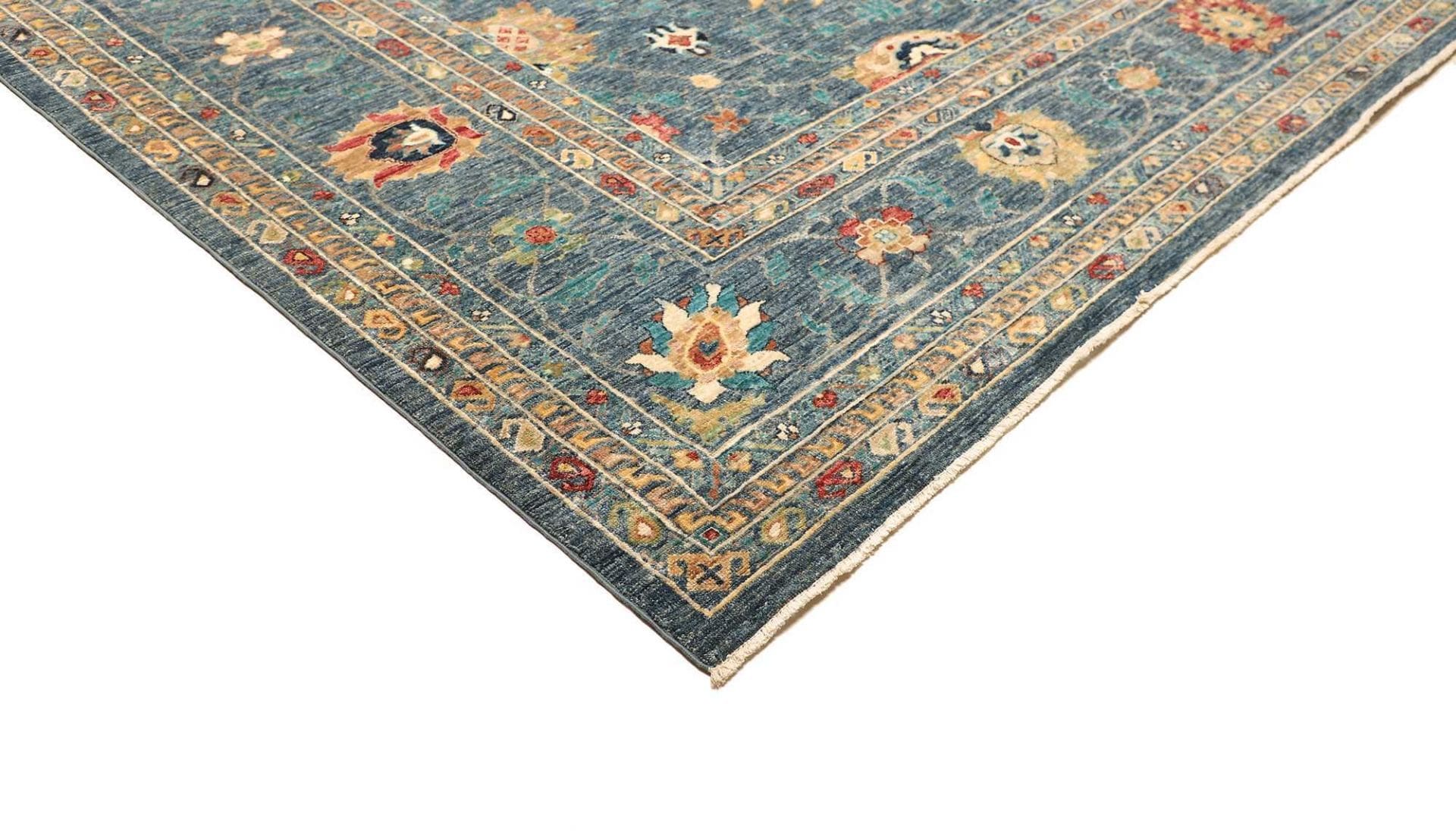 Ziegler Orientteppich 301 × 427 cm aus Wolle, handgeknüpft