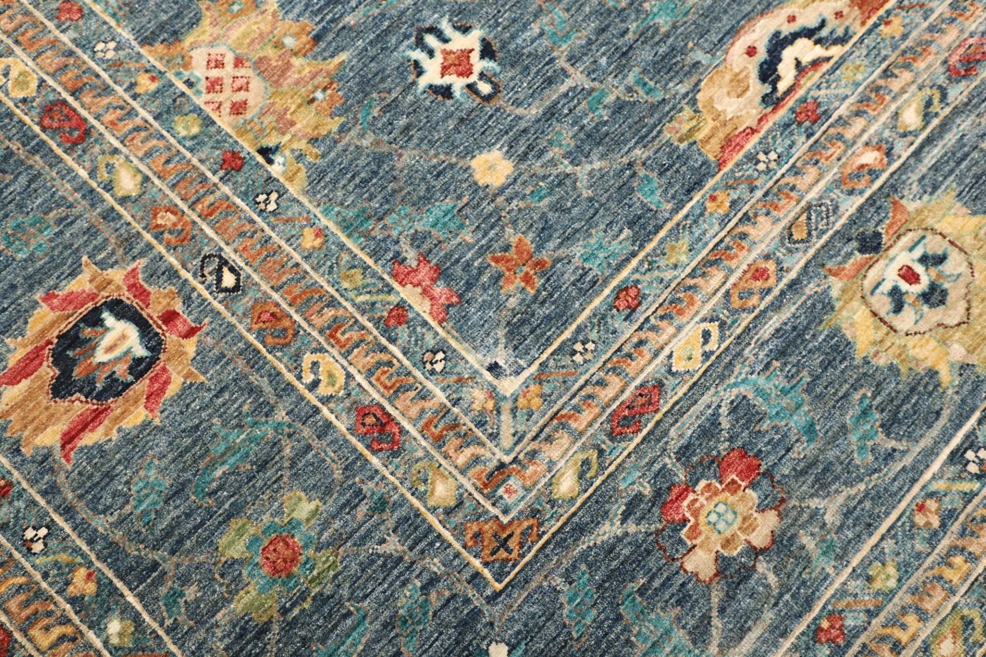 Ziegler Orientteppich 301 × 427 cm aus Wolle, handgeknüpft
