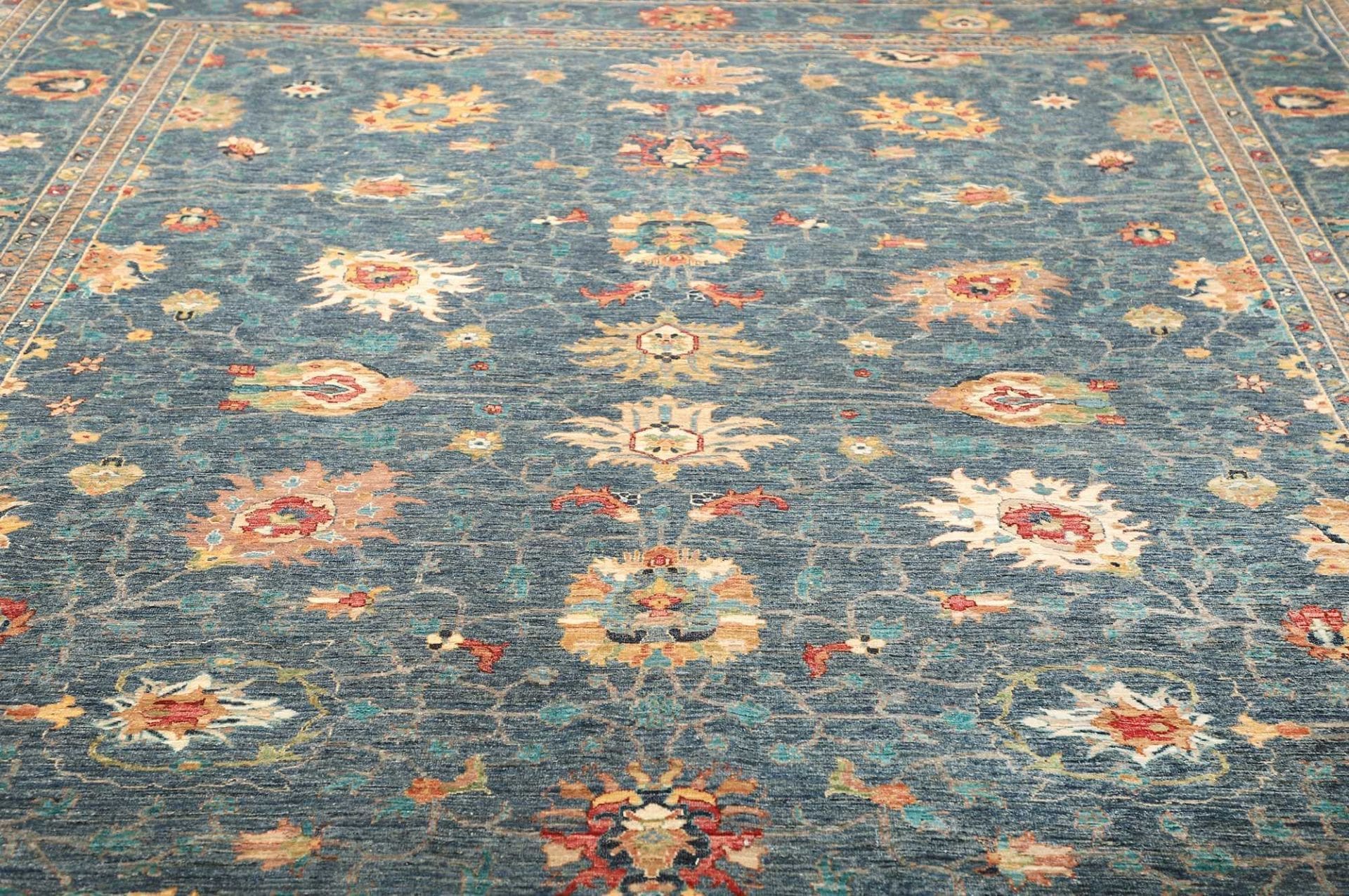 Ziegler Orientteppich 301 × 427 cm aus Wolle, handgeknüpft