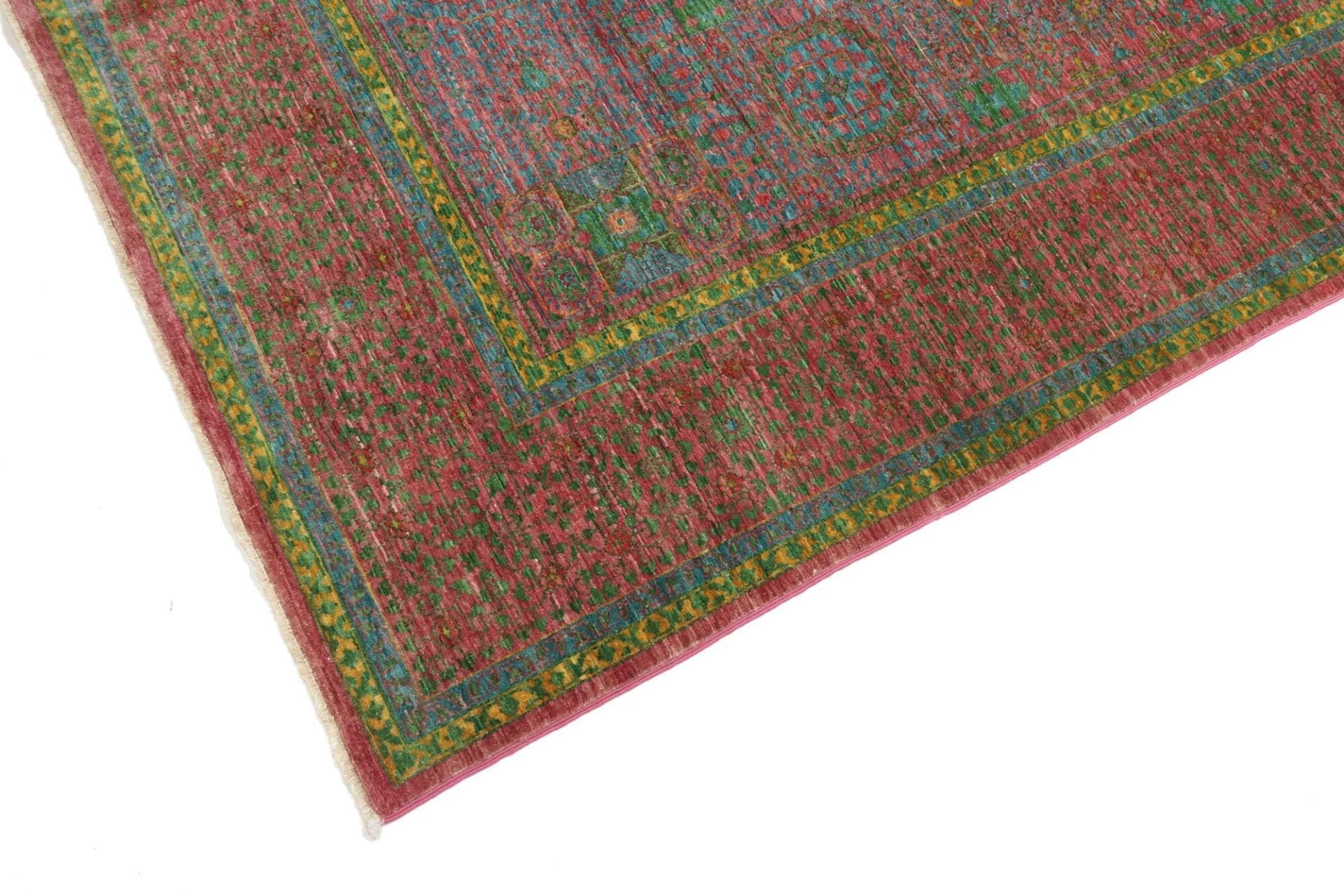 Handgeknüpfter Mamluk Orientteppich 181 × 231 cm