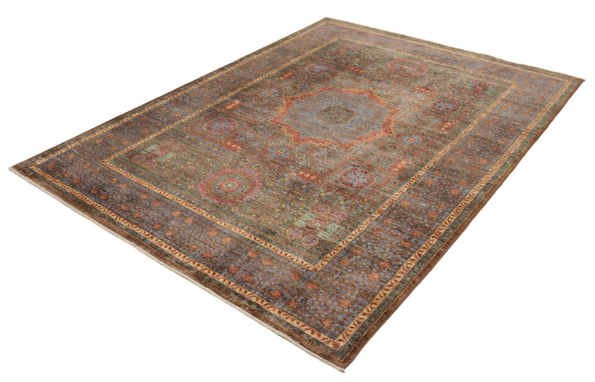 Mamluk Orientteppich 178 × 236 cm aus Wolle, handgeknüpft