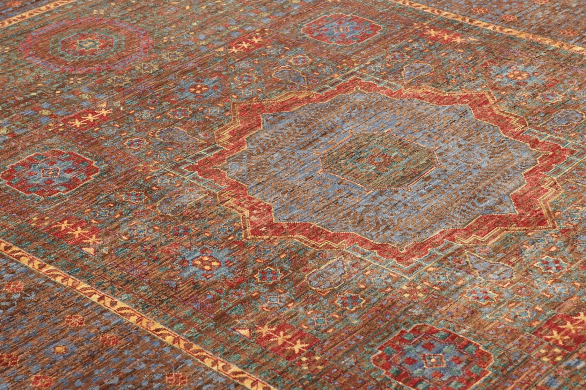 Mamluk Orientteppich 178 × 236 cm aus Wolle, handgeknüpft