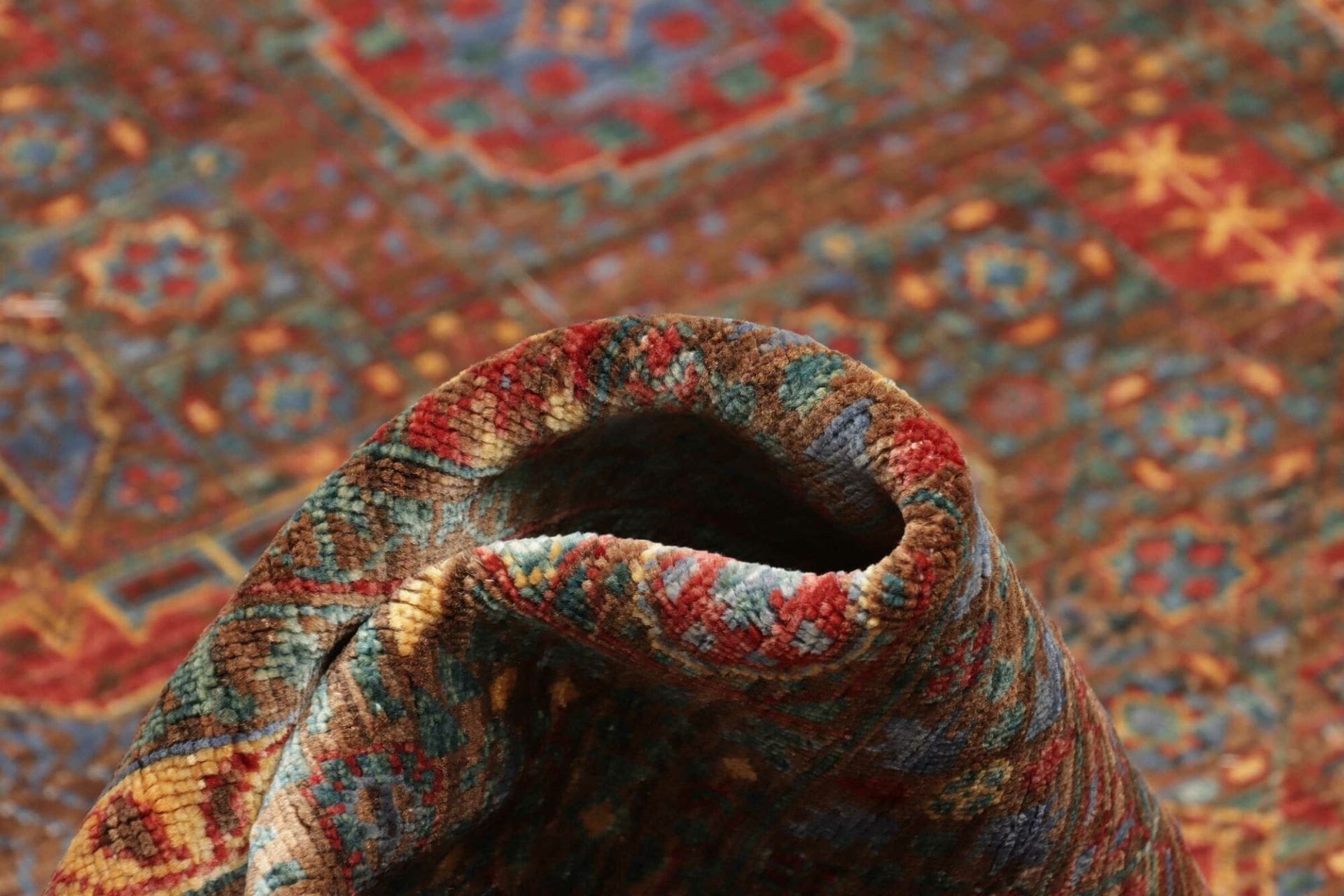 Mamluk Orientteppich 178 × 236 cm aus Wolle, handgeknüpft