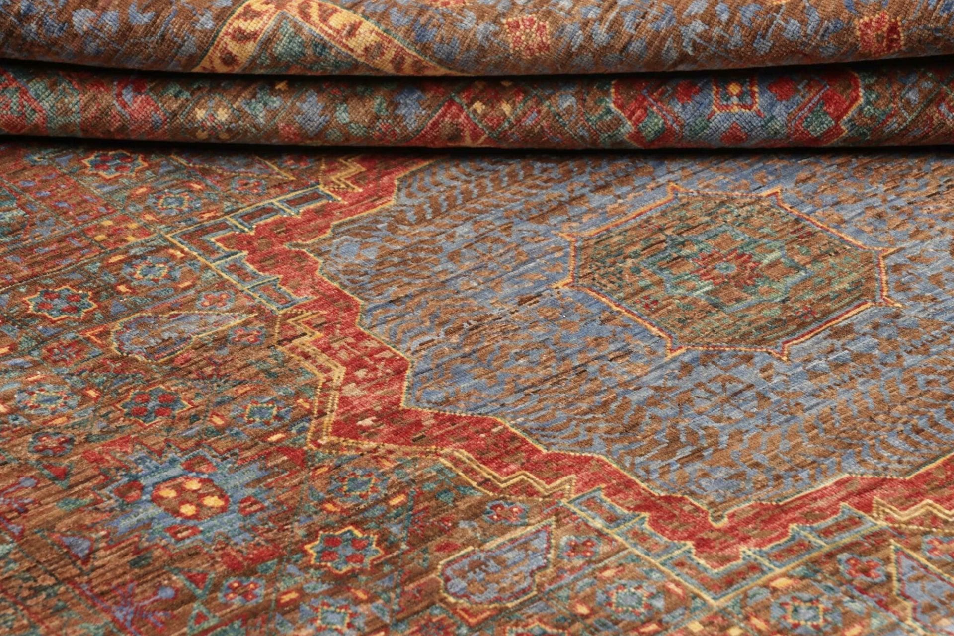 Mamluk Orientteppich 178 × 236 cm aus Wolle, handgeknüpft