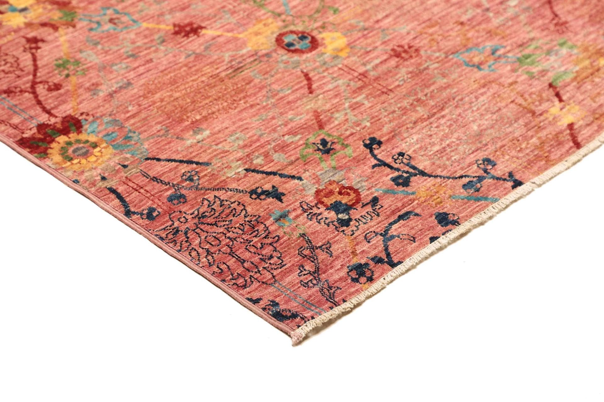 Handgeknüpfter Samarkand Orientteppich, 248 × 306 cm, Wolle