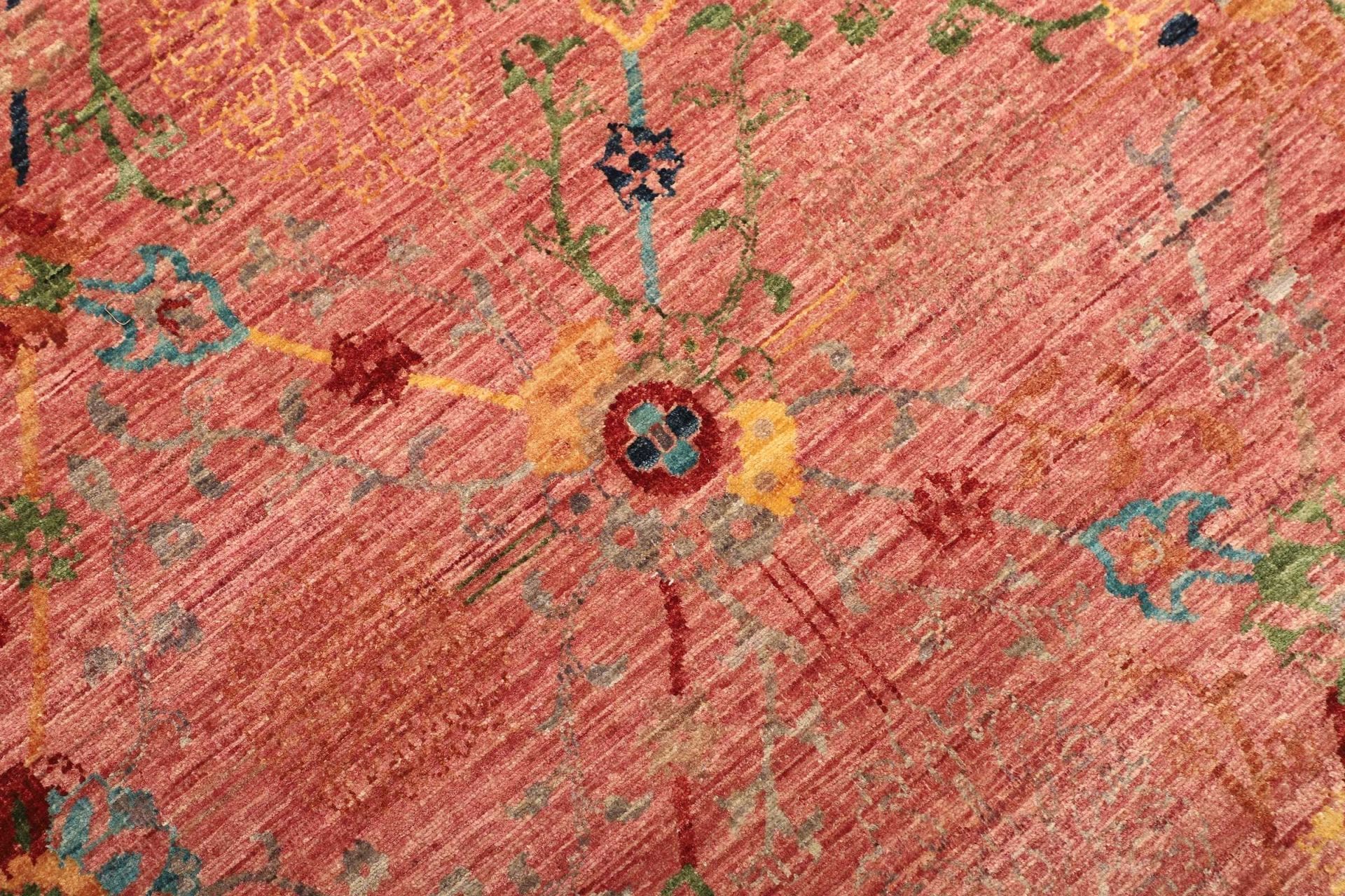 Handgeknüpfter Samarkand Orientteppich, 248 × 306 cm, Wolle