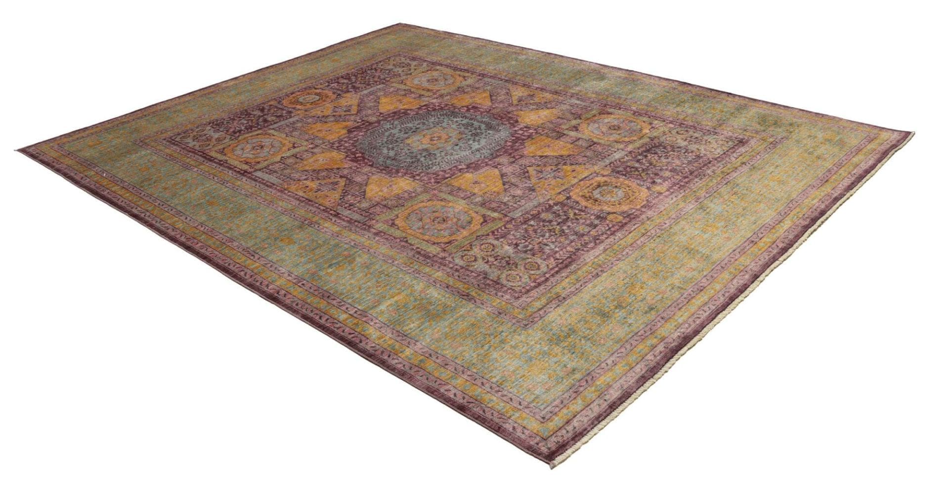Handgeknüpfter Mamluk Orientteppich 241 × 300 cm