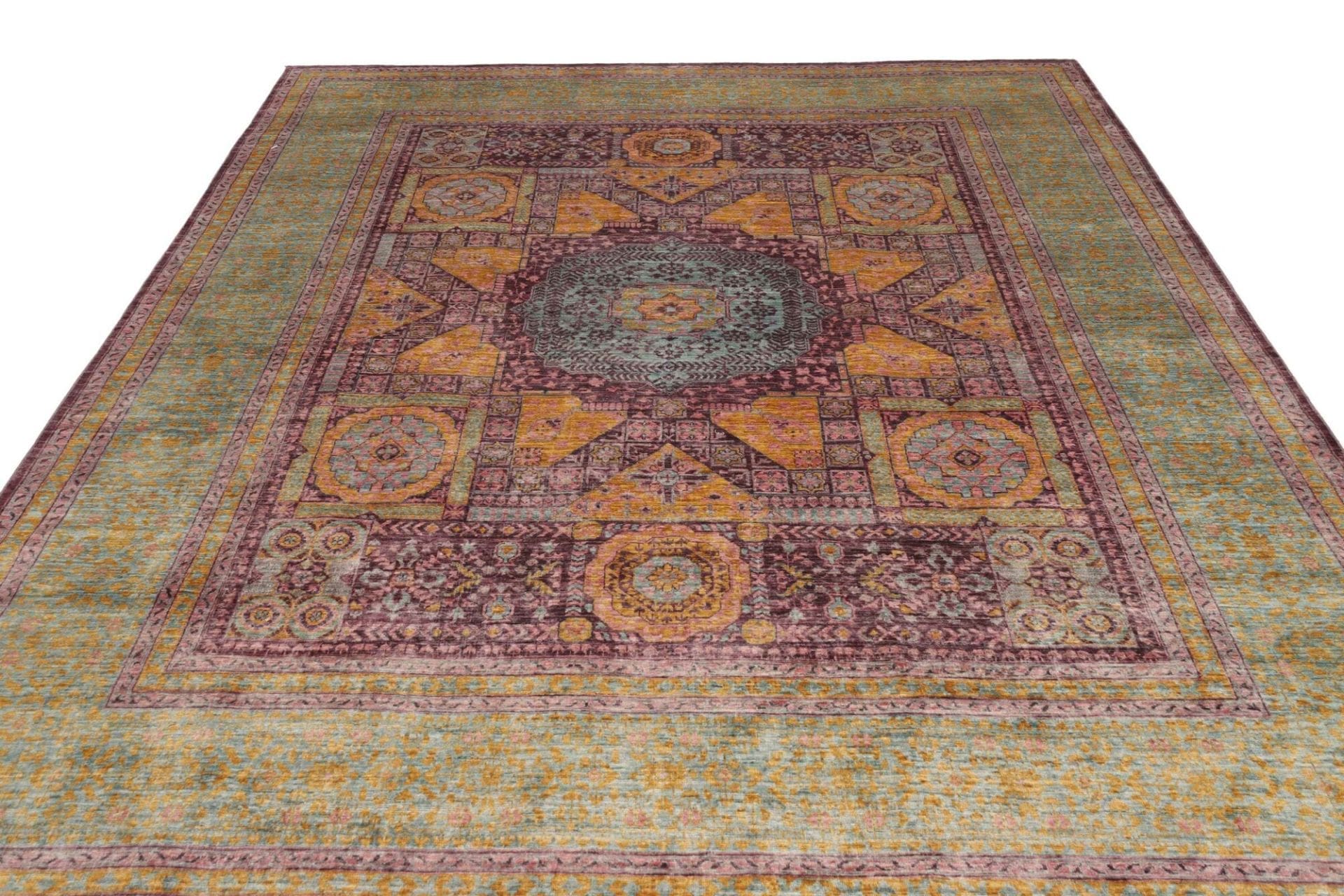 Handgeknüpfter Mamluk Orientteppich 241 × 300 cm
