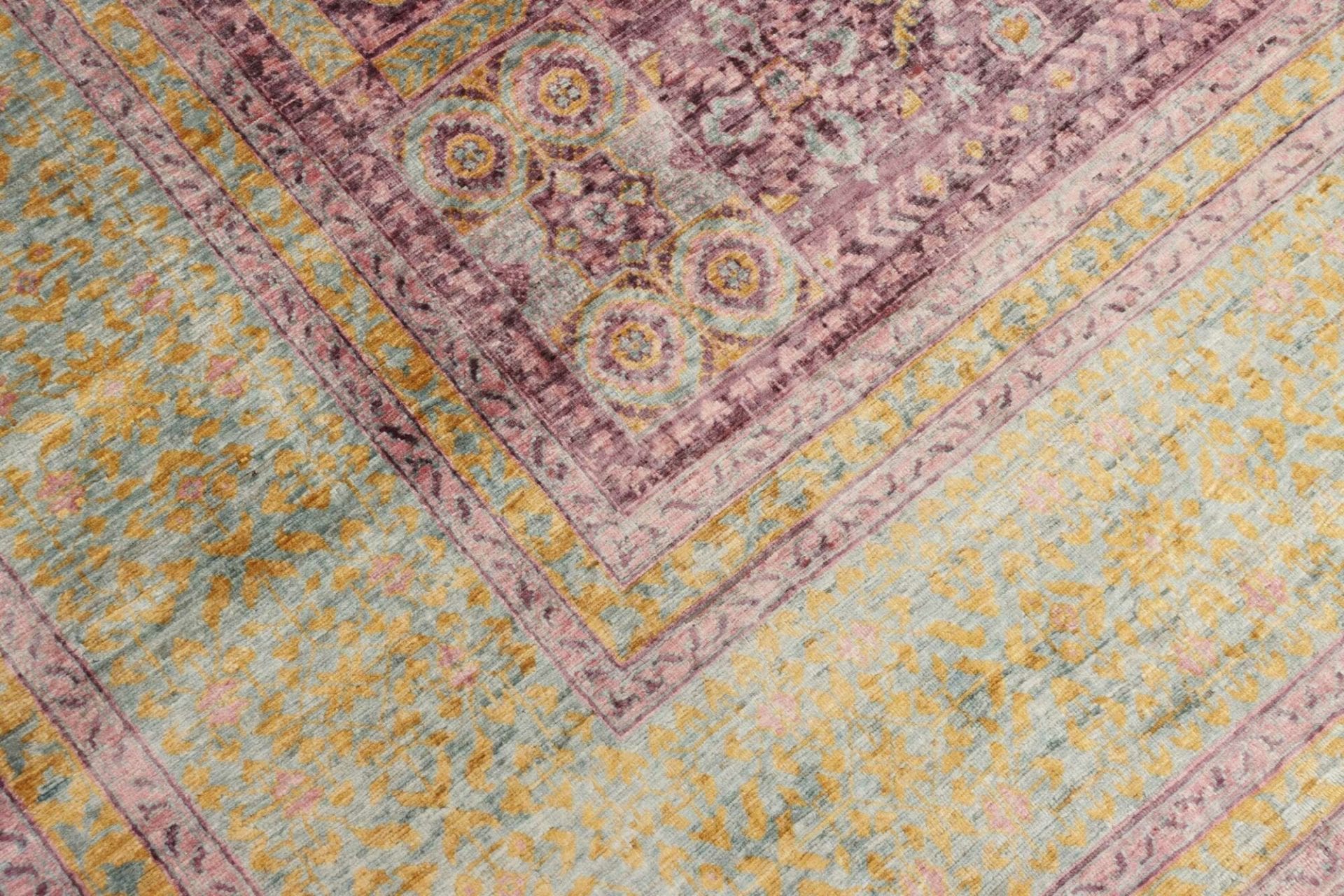 Handgeknüpfter Mamluk Orientteppich 241 × 300 cm