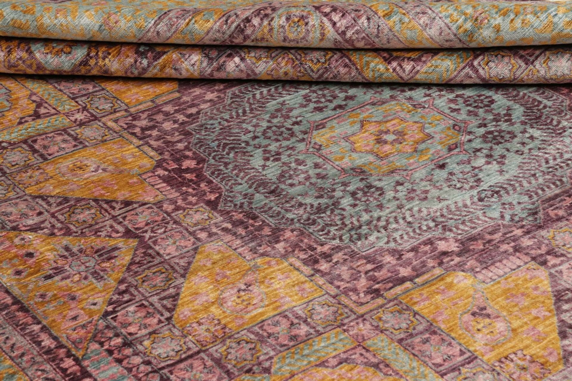 Handgeknüpfter Mamluk Orientteppich 241 × 300 cm