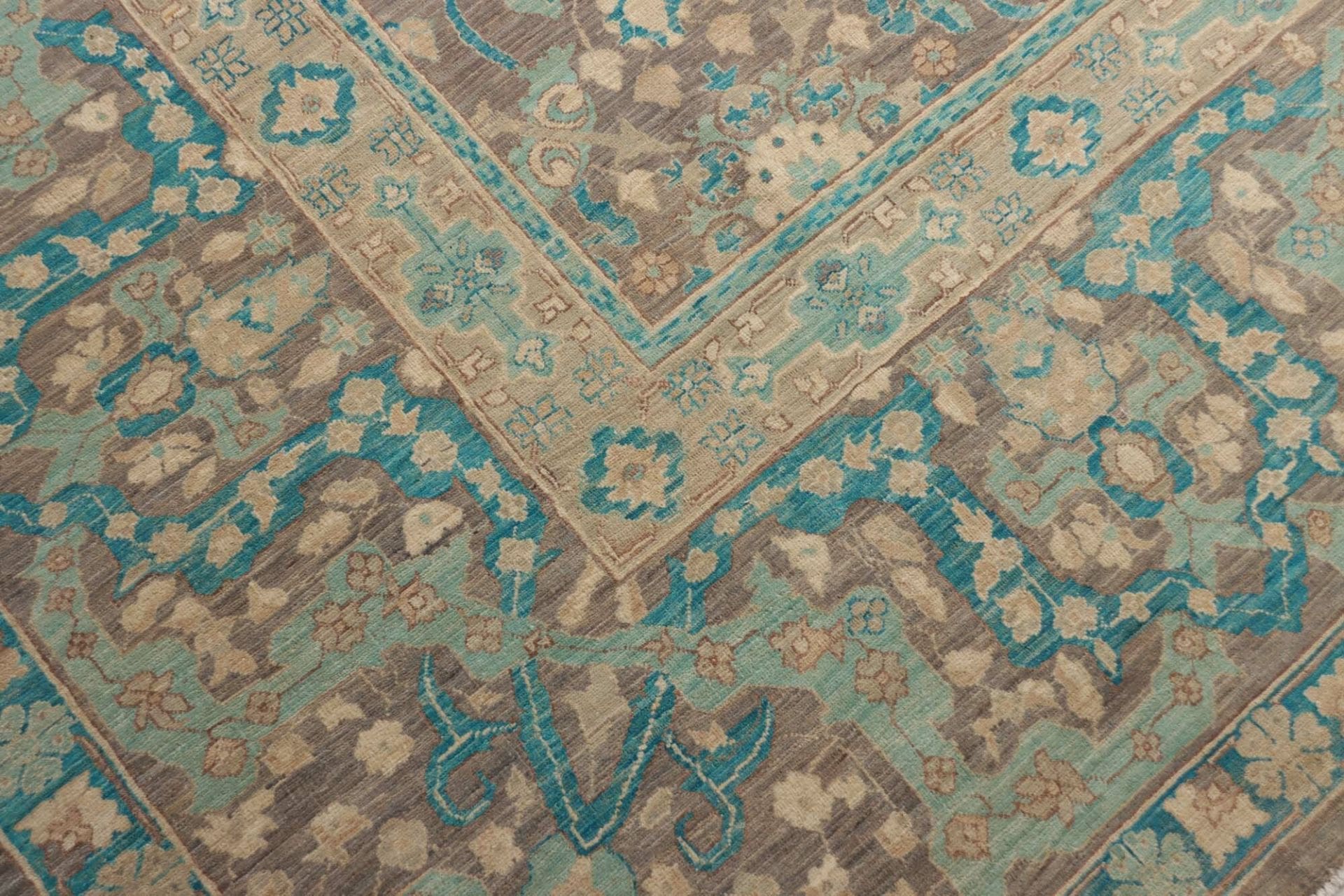 Handgeknüpfter Ziegler Orientteppich, 302 × 429 cm, Wolle