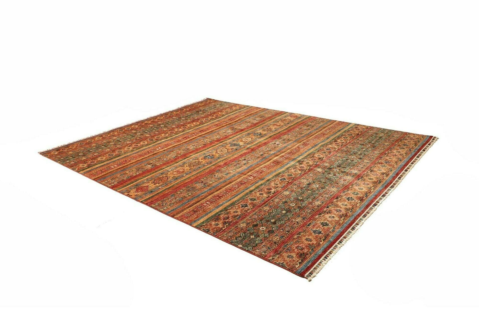 Handgeknüpfter Samarkand Orientteppich, 253 × 313 cm, Wolle