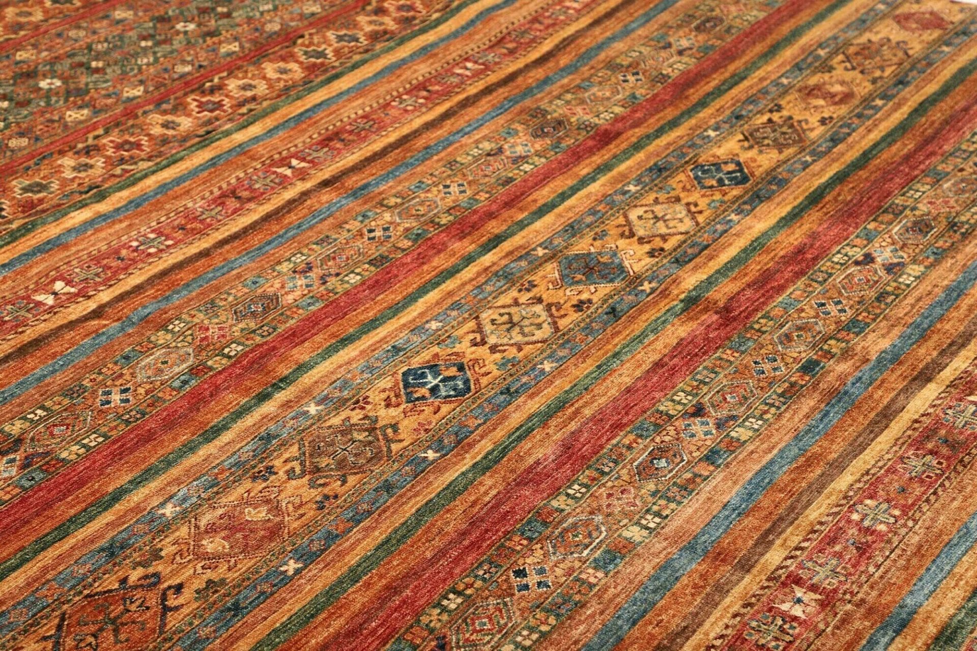 Handgeknüpfter Samarkand Orientteppich, 253 × 313 cm, Wolle