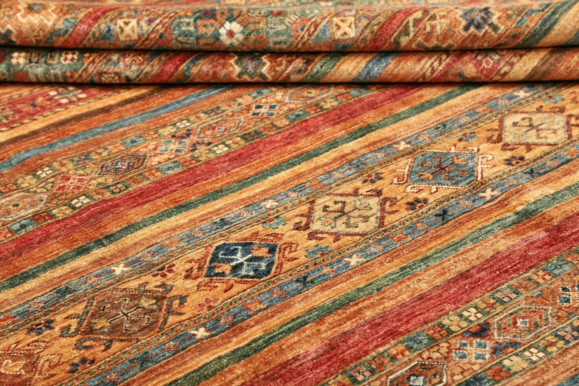 Handgeknüpfter Samarkand Orientteppich, 253 × 313 cm, Wolle