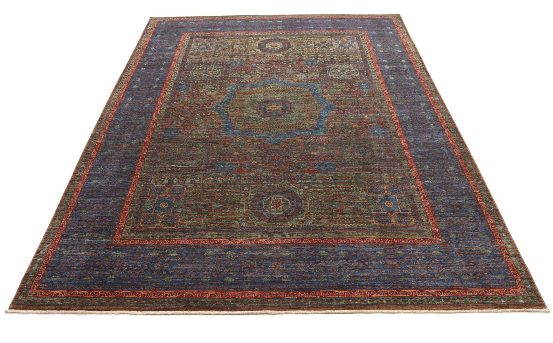 Mamluk Orientteppich aus Pakistan, 178 × 240 cm