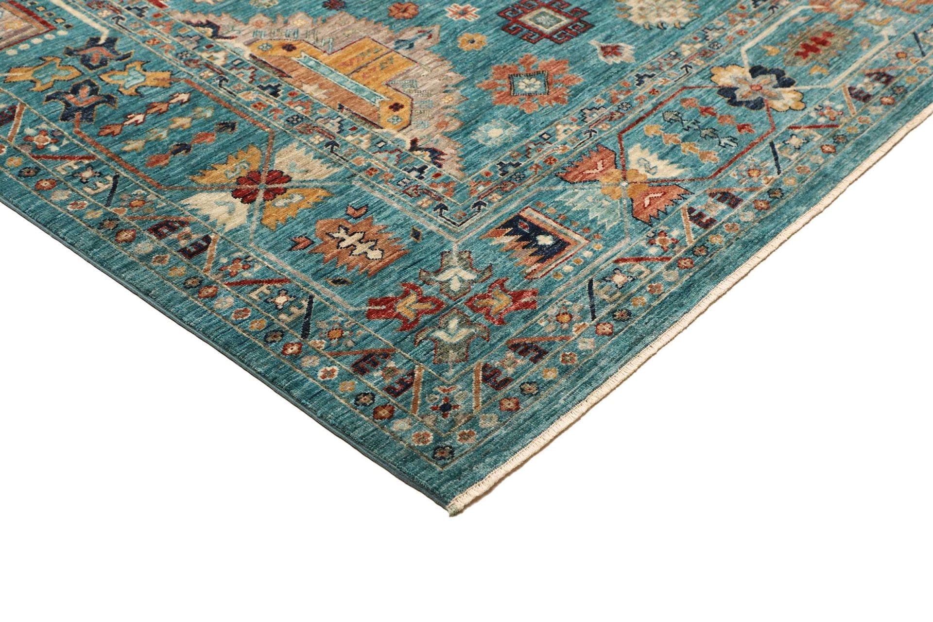Handgeknüpfter Samarkand Orientteppich, 251 × 312 cm, Wolle