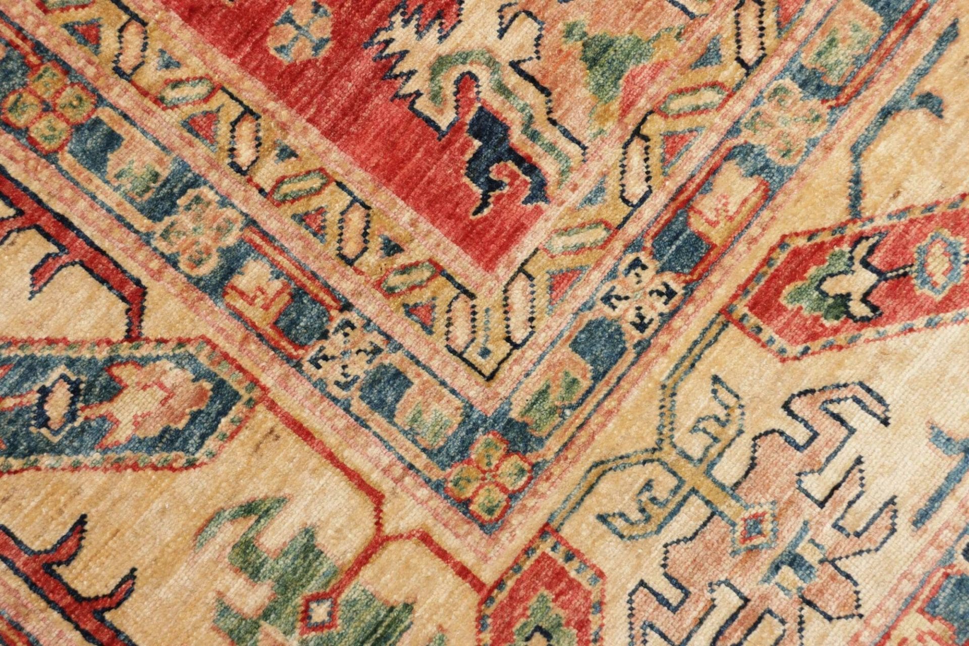 Handgeknüpfter Kazak Orientteppich, 243 × 314 cm, Wolle