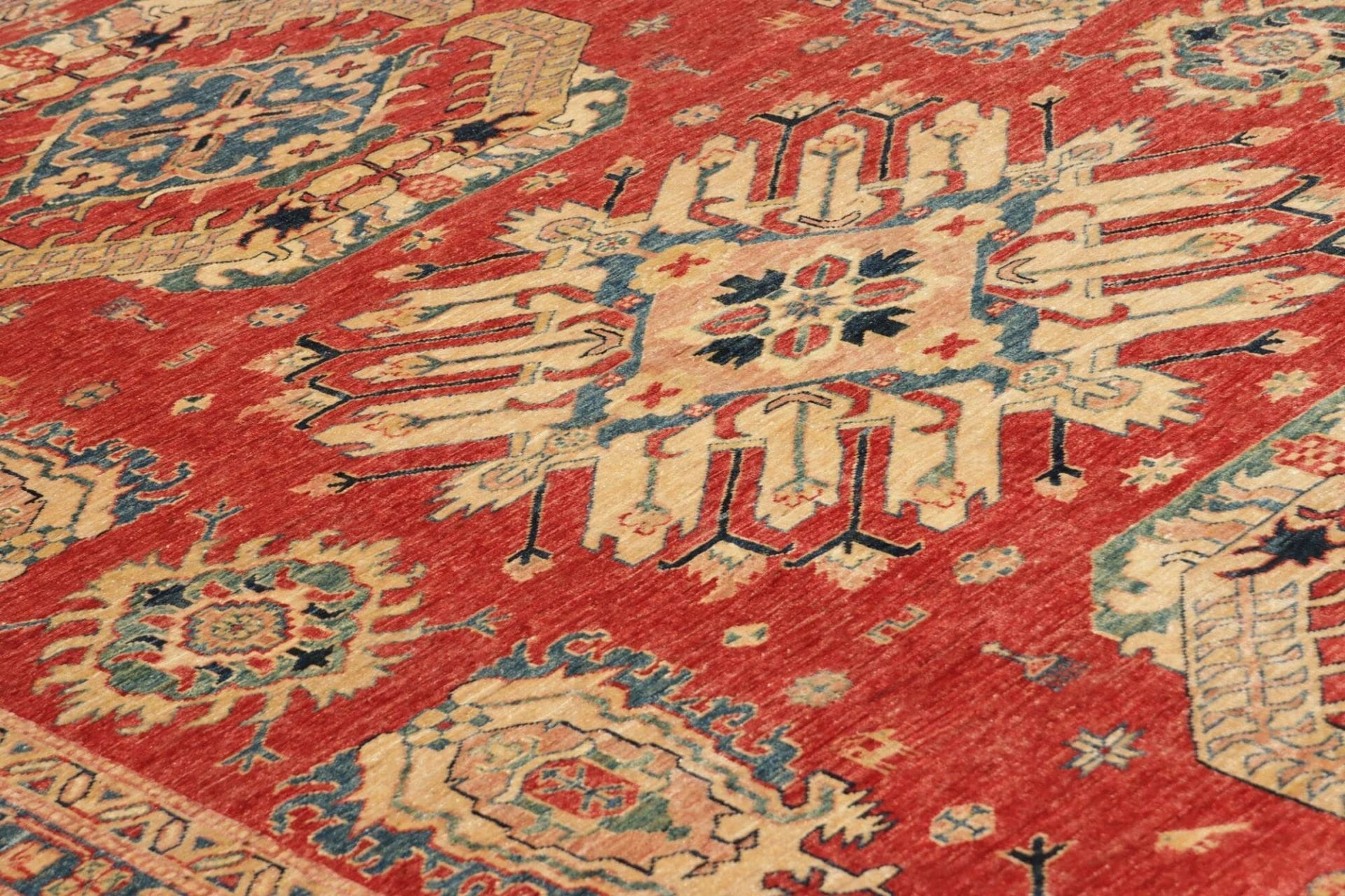 Handgeknüpfter Kazak Orientteppich, 243 × 314 cm, Wolle