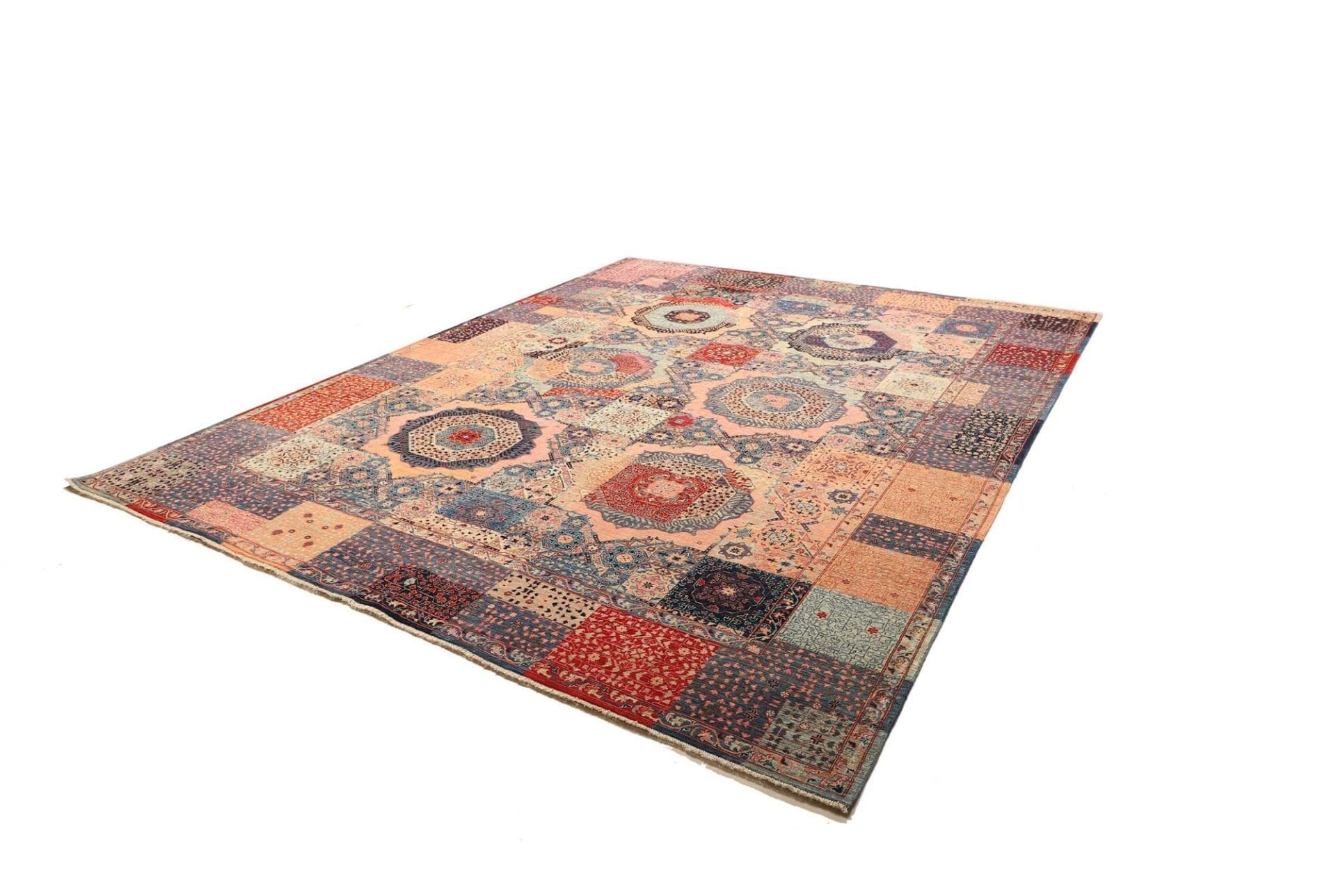 Mamluk Orientteppich 284 × 350 cm aus Wolle, handgeknüpft