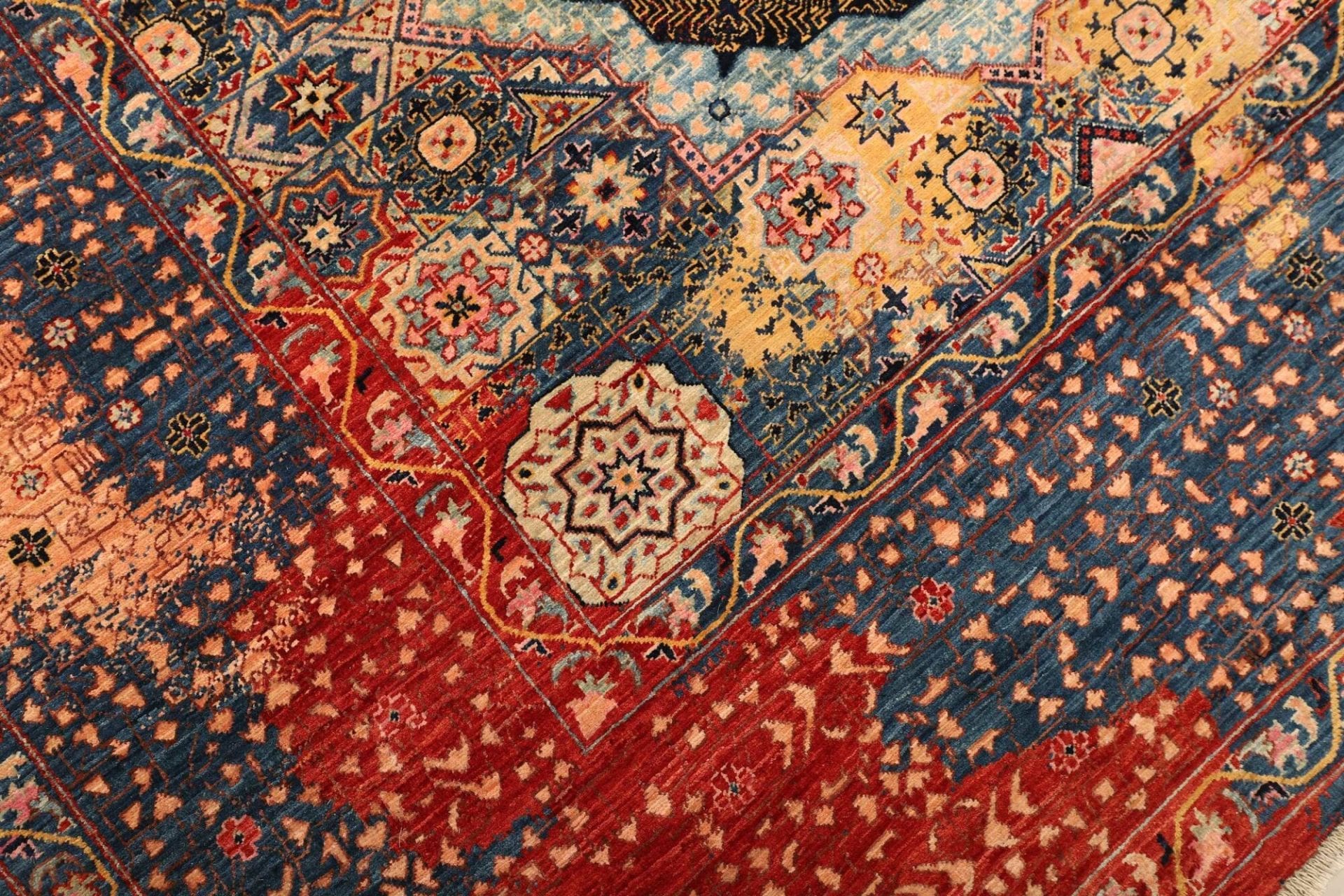 mamluk-orientteppich-251-x-305-cm-aus-schurwolle-handgeknupft-5 Mamluk Orientteppich 251 × 305 cm aus Wolle, handgeknüpft