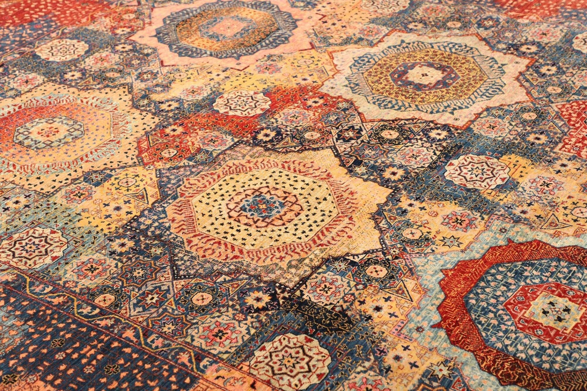 mamluk-orientteppich-251-x-305-cm-aus-schurwolle-handgeknupft-6 Mamluk Orientteppich 251 × 305 cm aus Wolle, handgeknüpft
