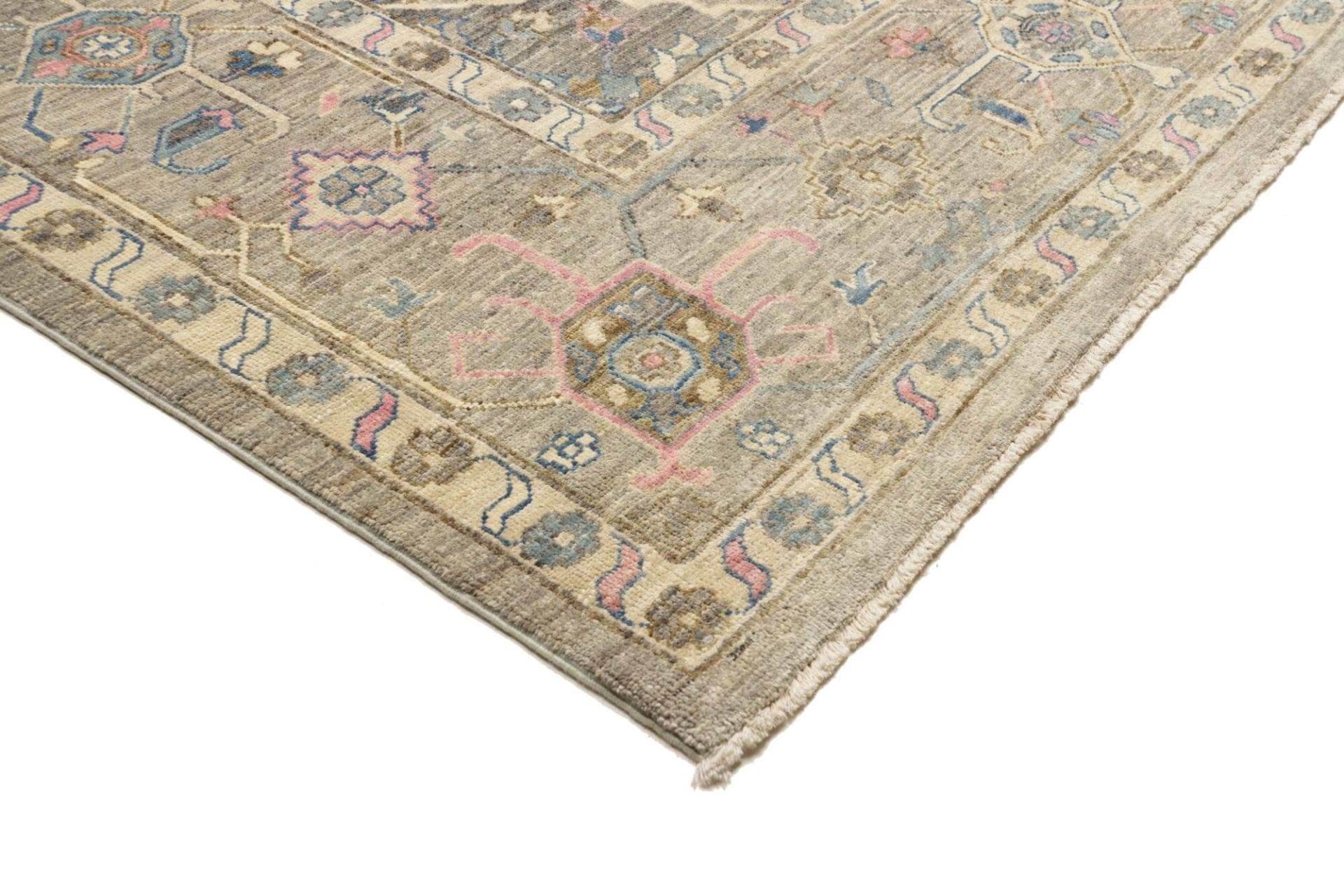 Handgeknüpfter Farahan Ziegler Orientteppich, 250 × 307 cm, Wolle