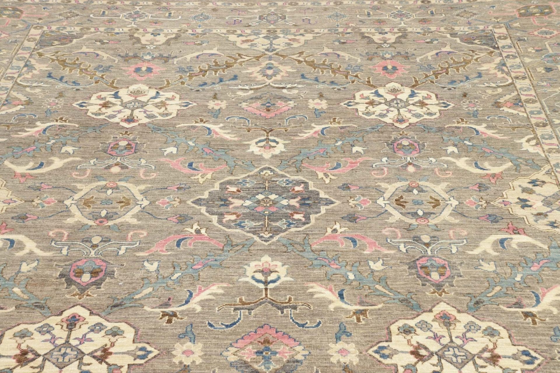Handgeknüpfter Farahan Ziegler Orientteppich, 250 × 307 cm, Wolle