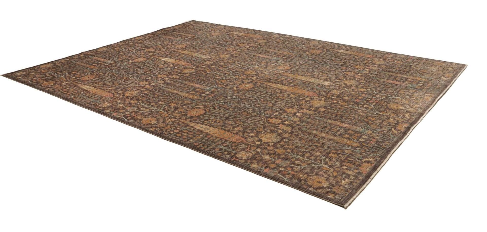 Handgeknüpfter Samarkand Orientteppich, 282 × 366 cm, Wolle