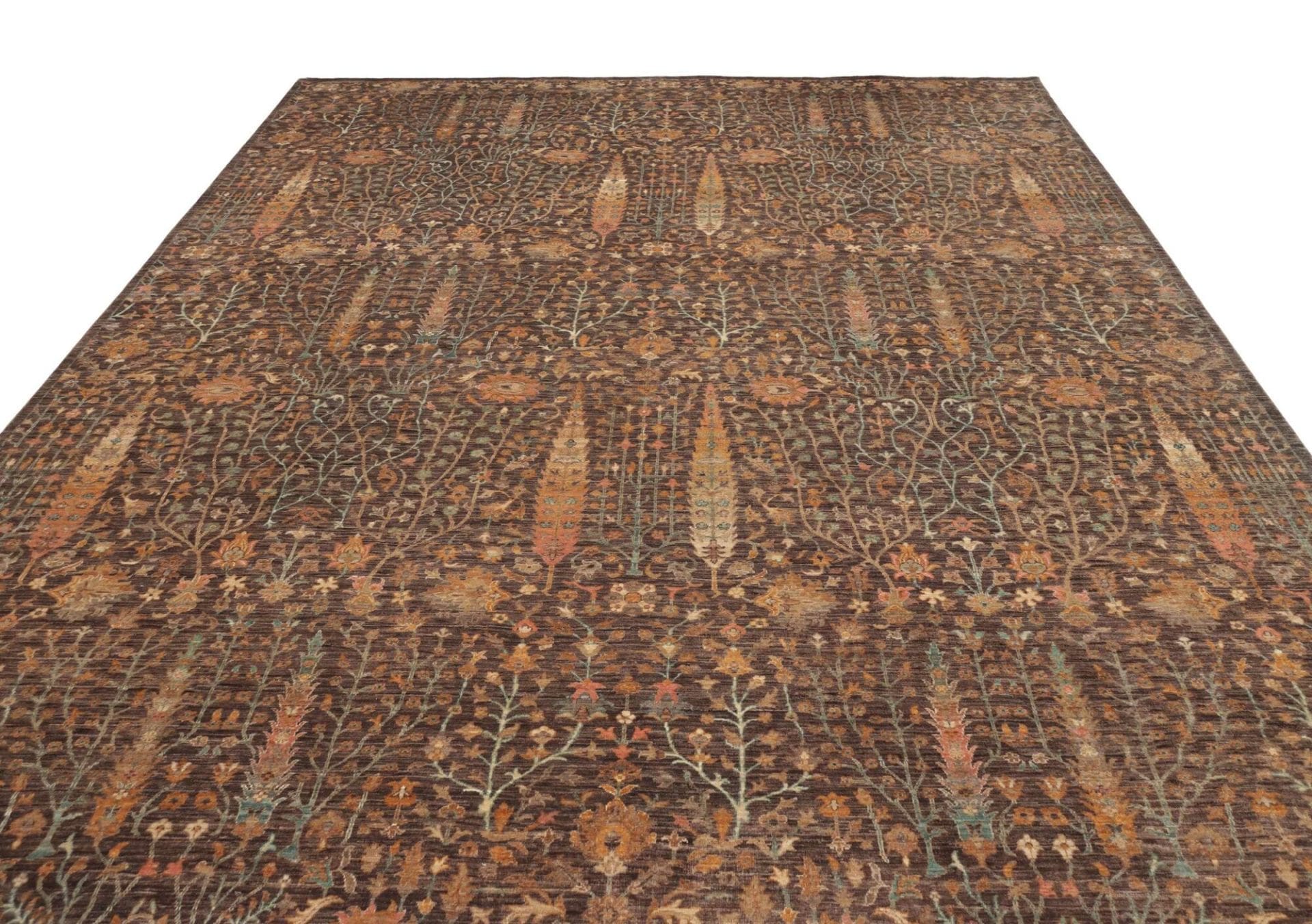 Handgeknüpfter Samarkand Orientteppich, 282 × 366 cm, Wolle