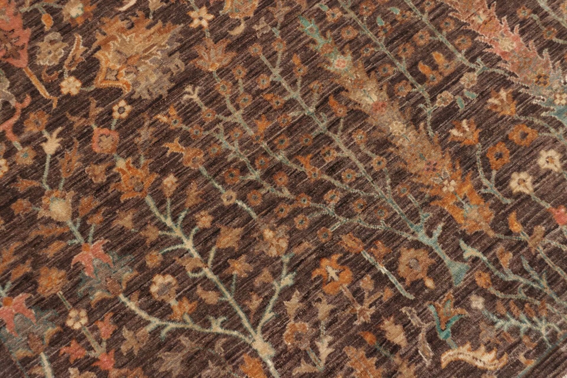 Handgeknüpfter Samarkand Orientteppich, 282 × 366 cm, Wolle