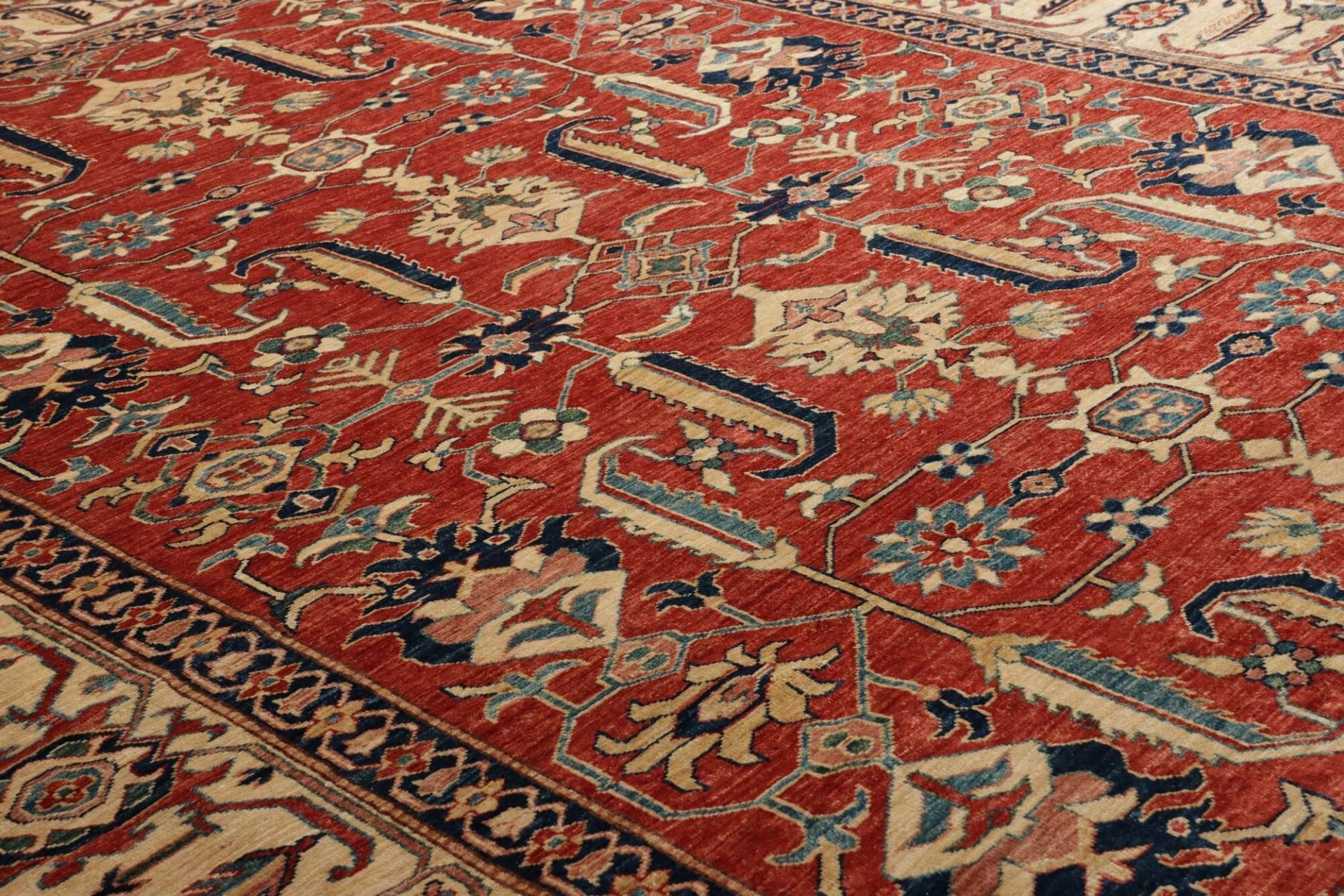Kazak Orientteppich aus Pakistan, 251 × 322 cm