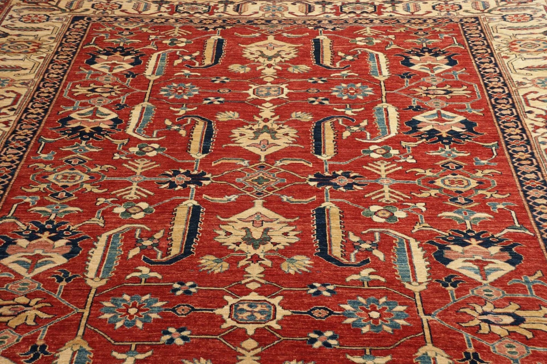 Kazak Orientteppich aus Pakistan, 251 × 322 cm