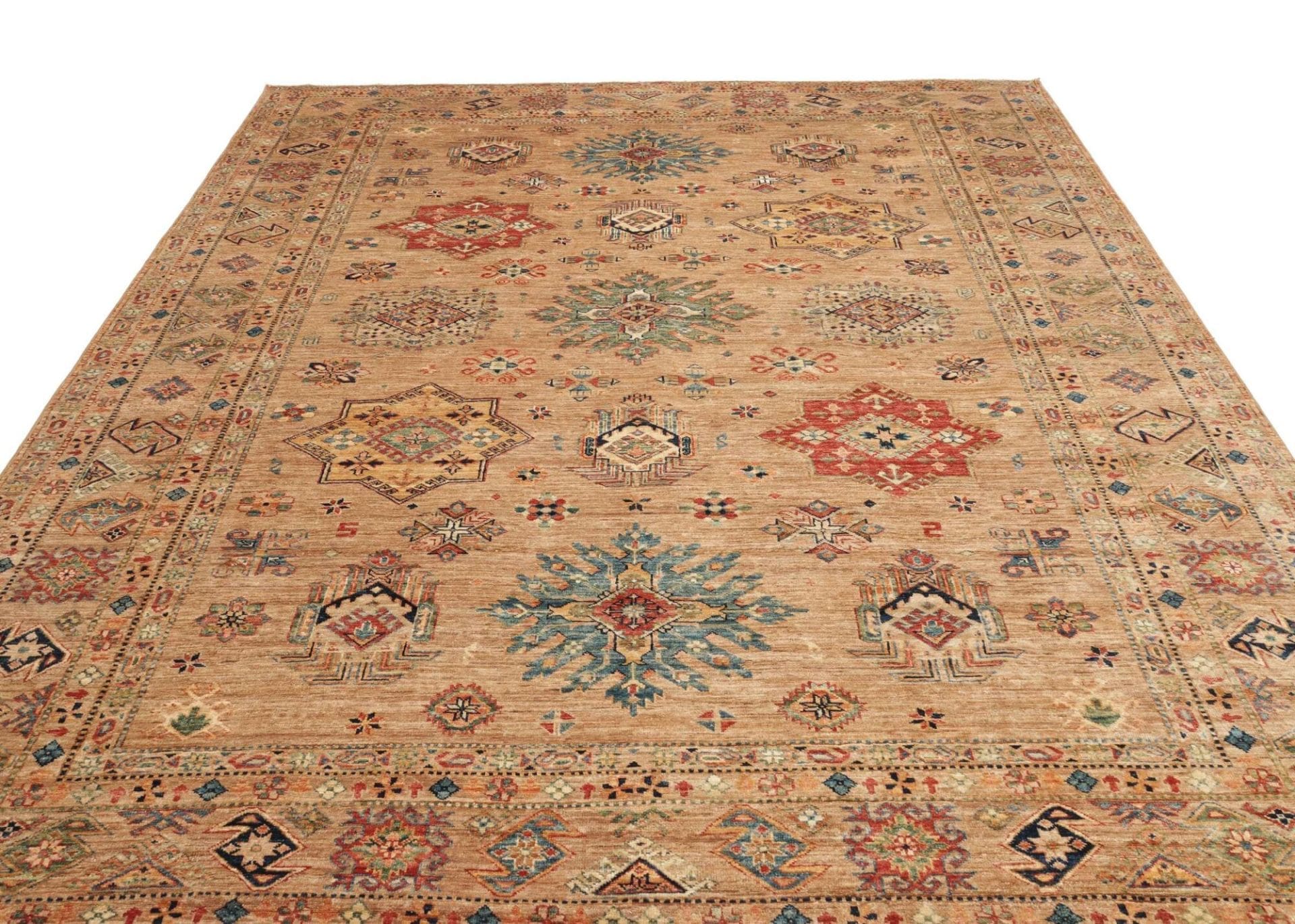 Handgeknüpfter Kazak Orientteppich 252 × 315 cm