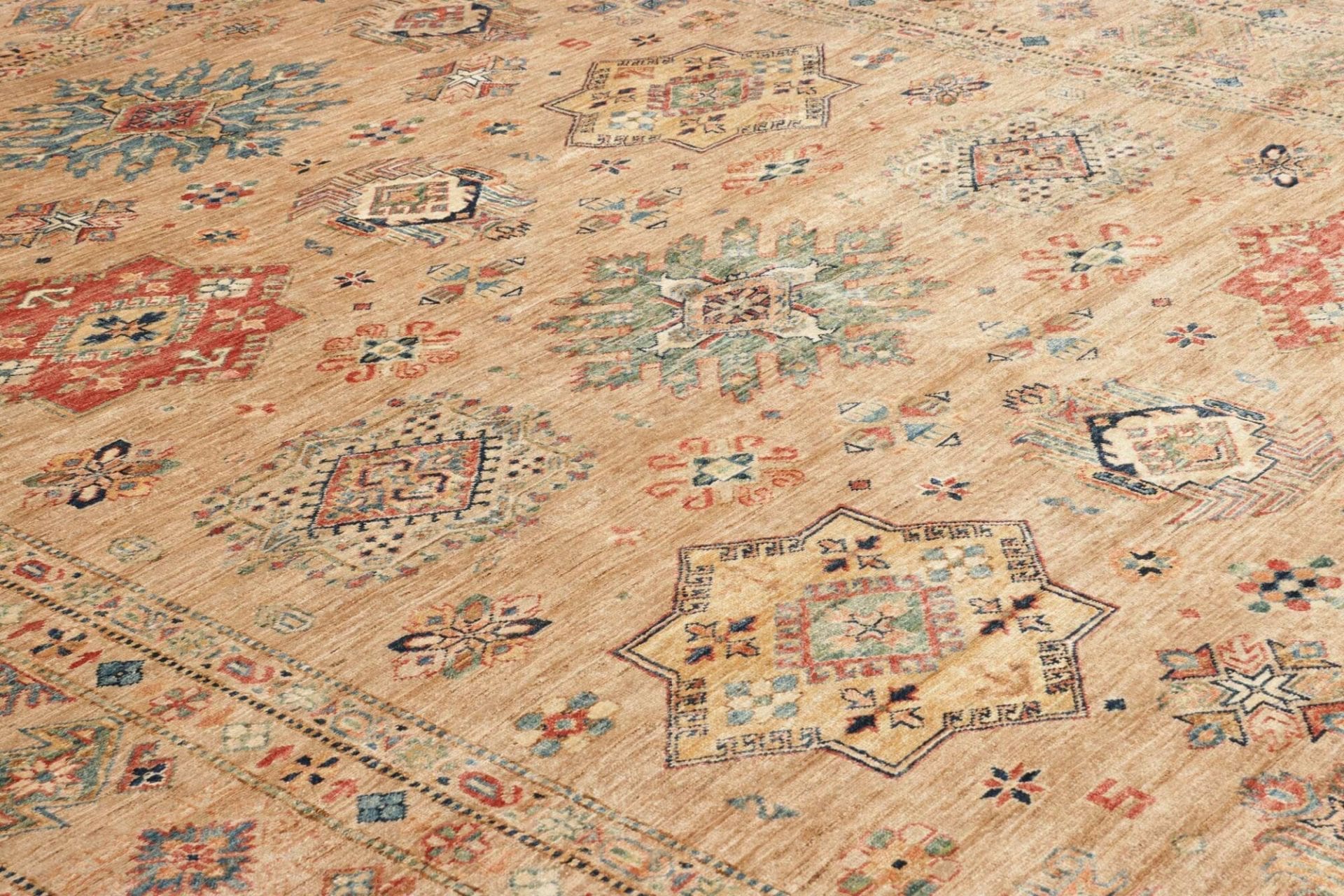 Handgeknüpfter Kazak Orientteppich 252 × 315 cm