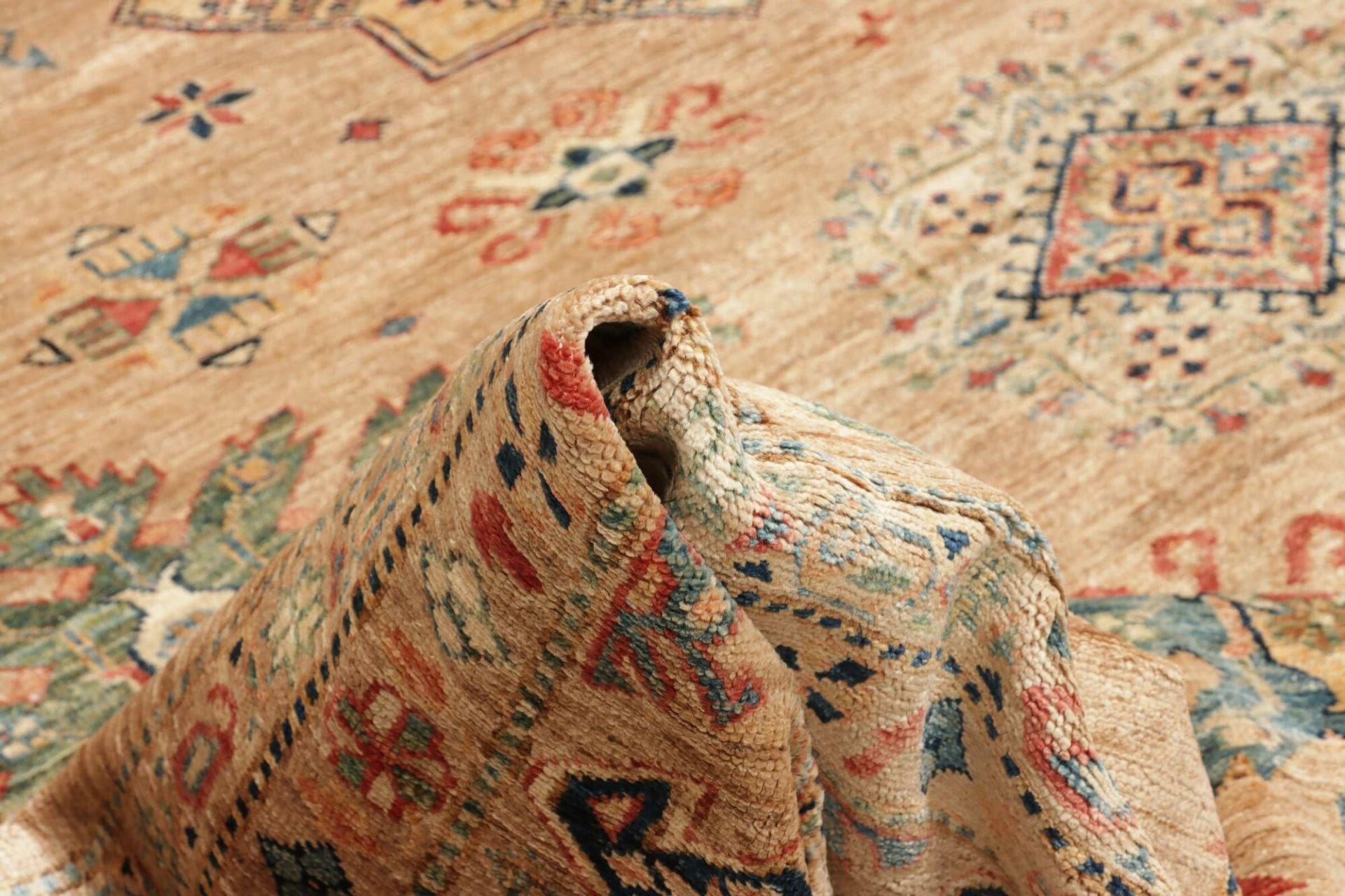 Handgeknüpfter Kazak Orientteppich 252 × 315 cm