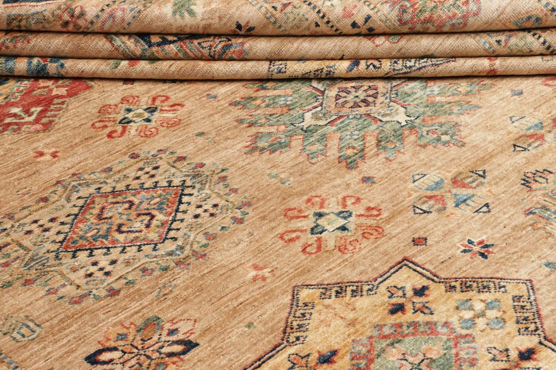 Handgeknüpfter Kazak Orientteppich 252 × 315 cm
