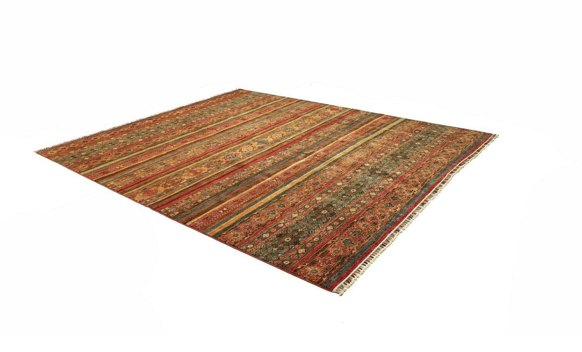 Handgeknüpfter Samarkand Orientteppich, 254 × 305 cm, Wolle