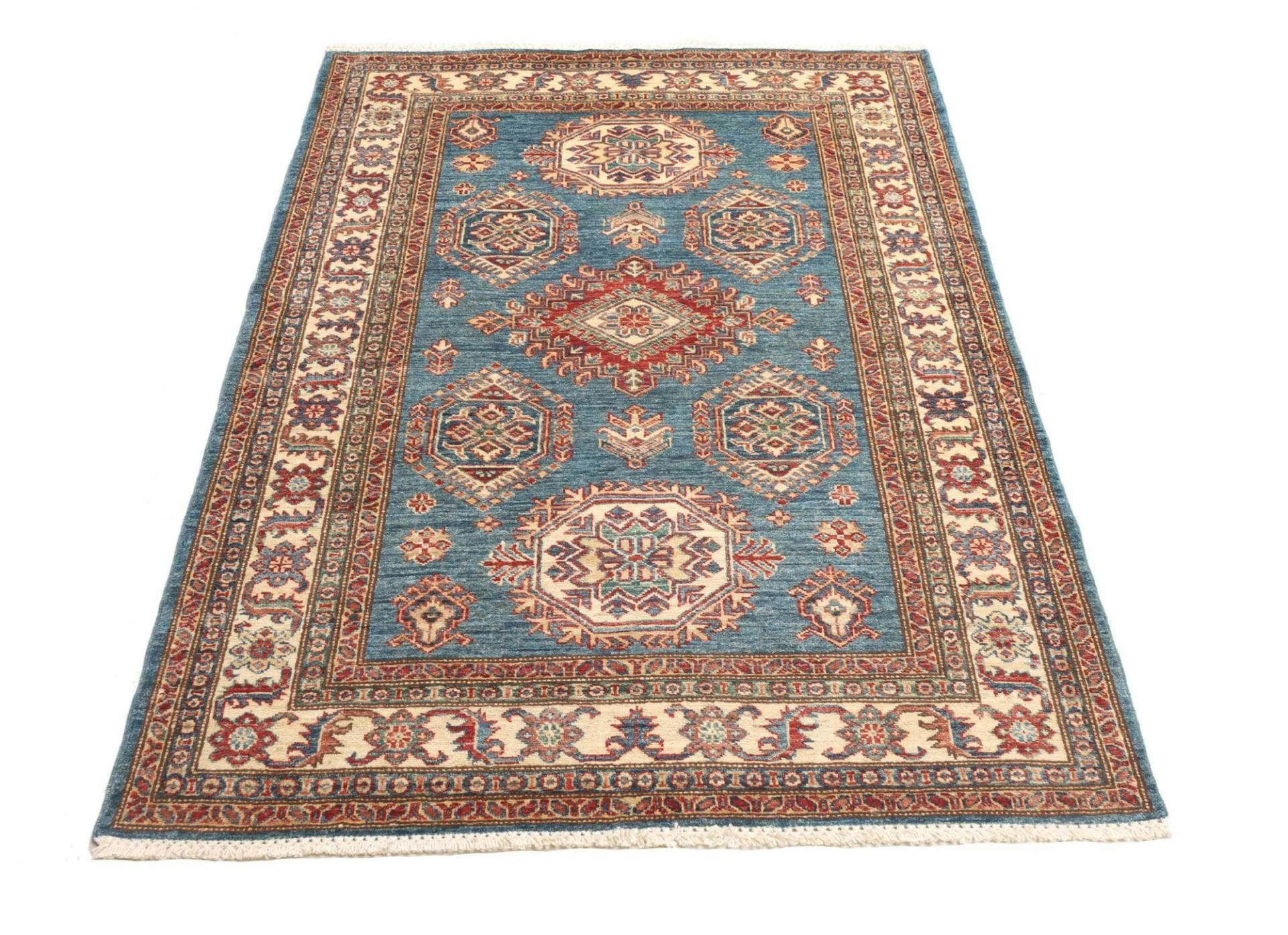 Handgeknüpfter Kazak Orientteppich 124 × 170 cm